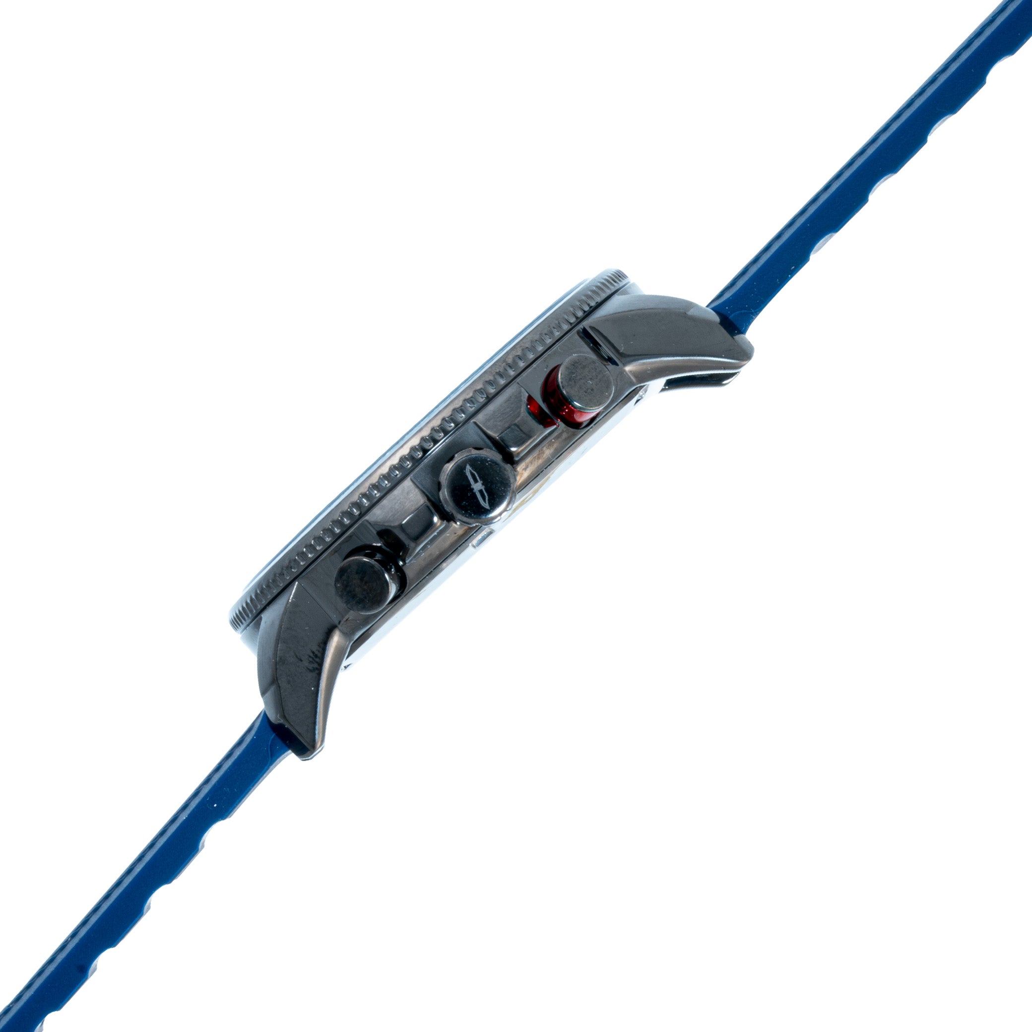 BLADE Verve Space 3726G5ABB SS Case & Silicone Strap Chronograph Men's Watch