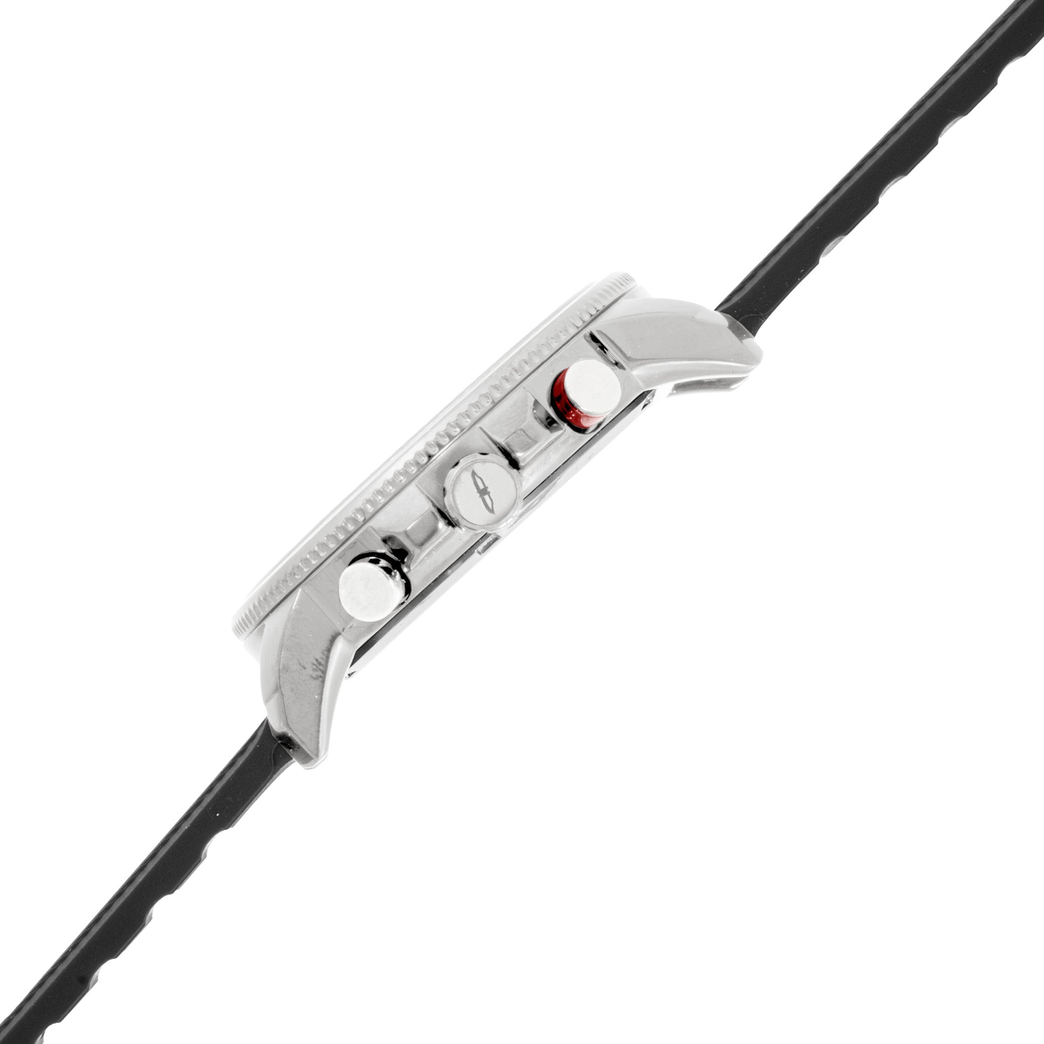 BLADE Verve White 3726G5SUN SS Case & Silicone Strap Chronograph Men's Watch