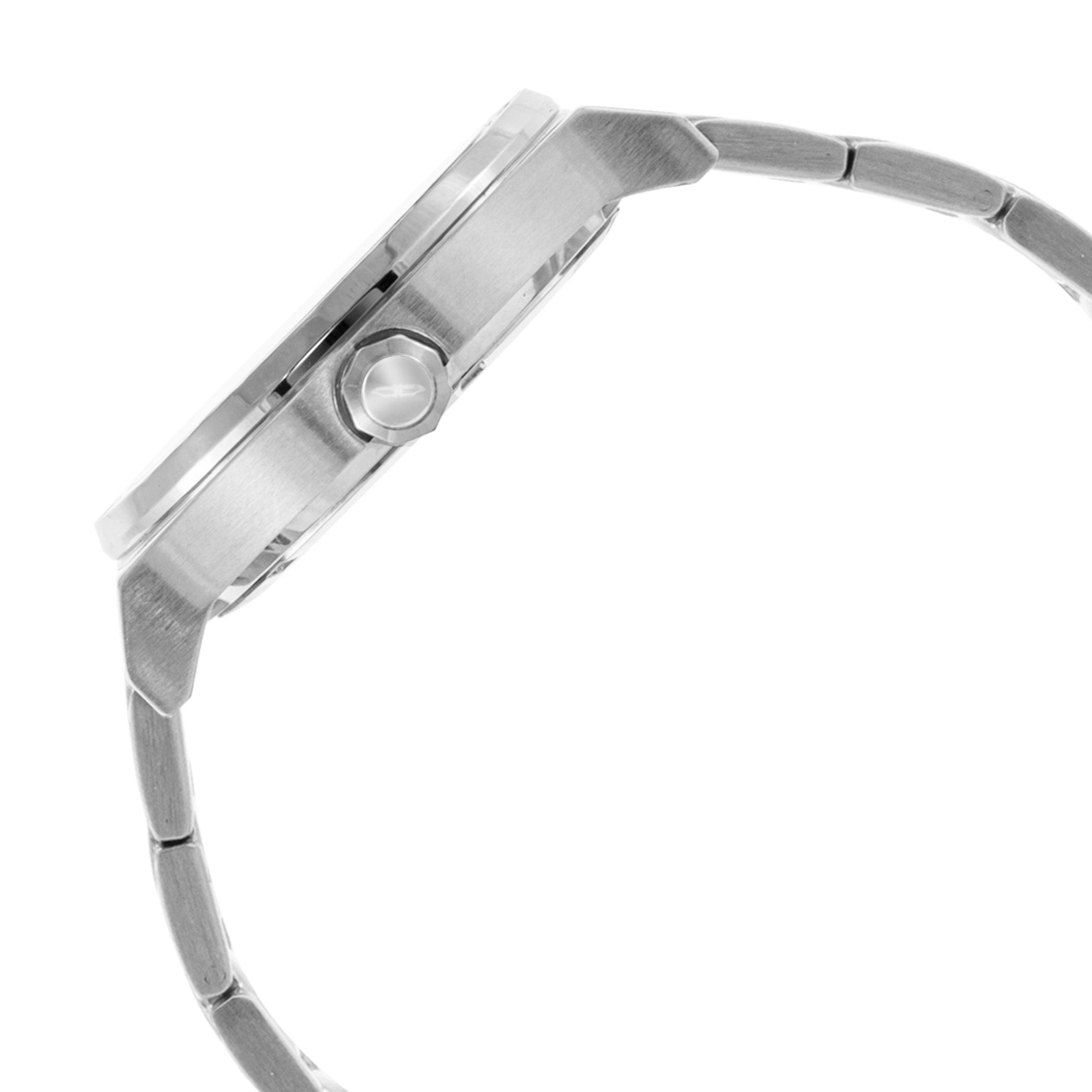 BLADE Twist Grey 3581G2SGS SS Case & Band Calendar Men's Watch