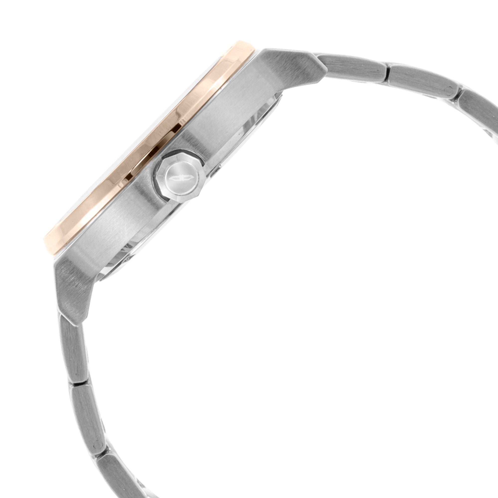 BLADE Twist Puce 3581G2UGU SS Case & Band Calendar Men's Watch