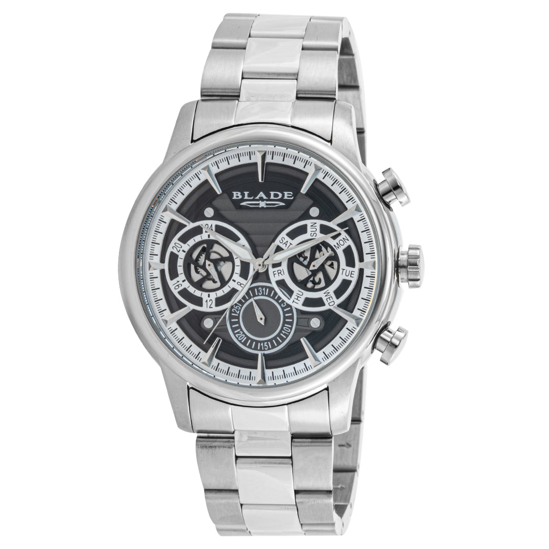 BLADE Maestro SS Black 3582G2SNS Men's Watch - Front