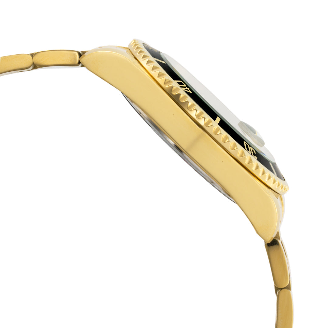 BLADE Icon Marble 3598G2GNG PVD Gold Plated Chronograph Men's Watch