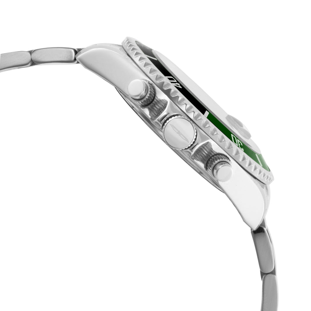 BLADE Icon Khaki (ceramic bezel) 3598G2SES SS Case & Band Chronograph Men's Watch