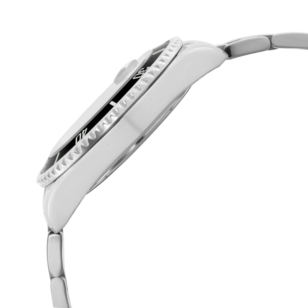 BLADE Icon Blue (ceramic bezel) 3598G2SBS SS Case & Band Chronograph Men's Watch