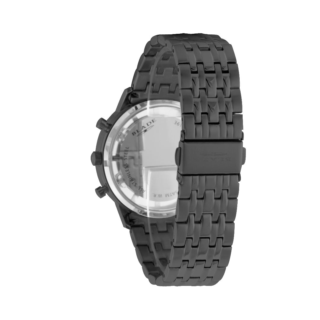 BLADE Distinct Noir 3612G2NNN SS Men's Watch - Back
