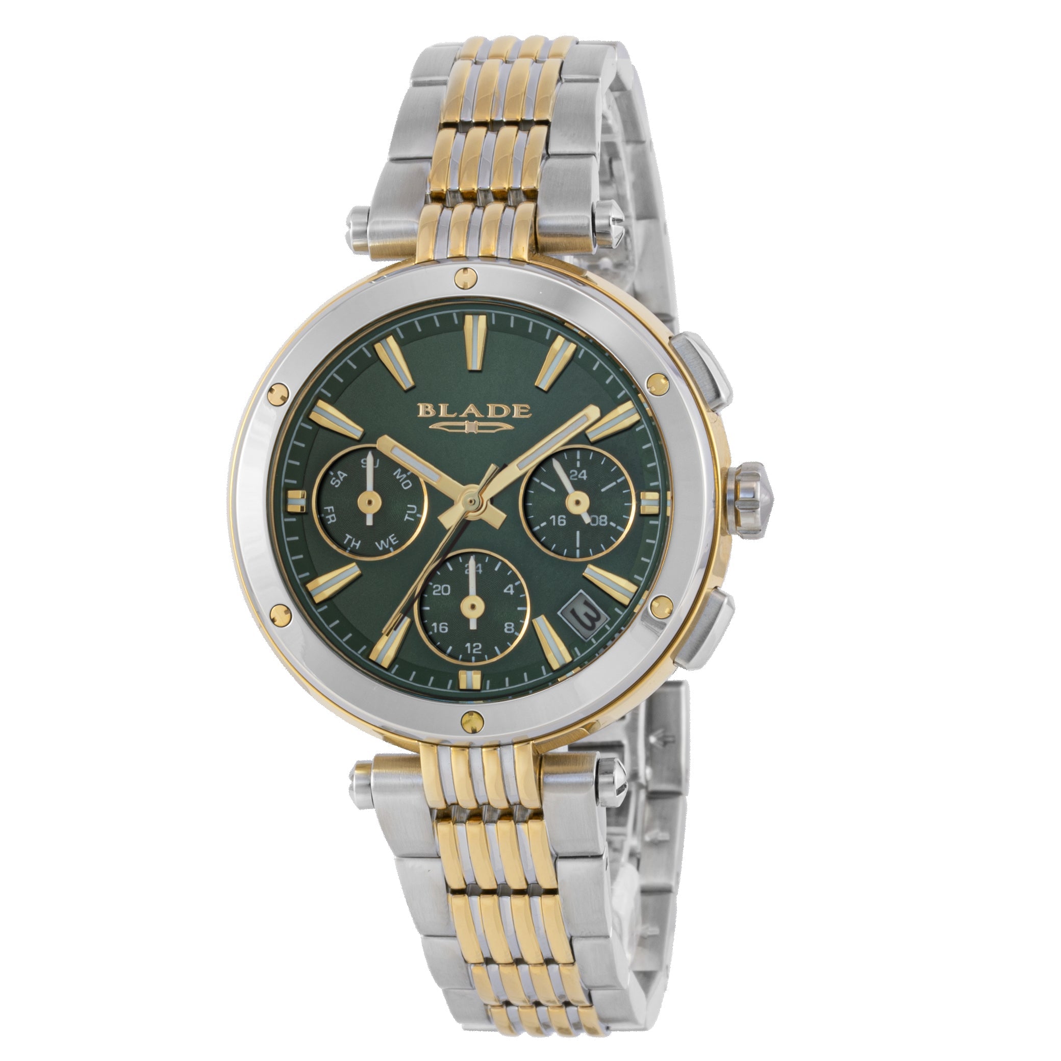 BLADE Allure SS Power 3739L2TET SS Case & Band Multifunction Women's Watch