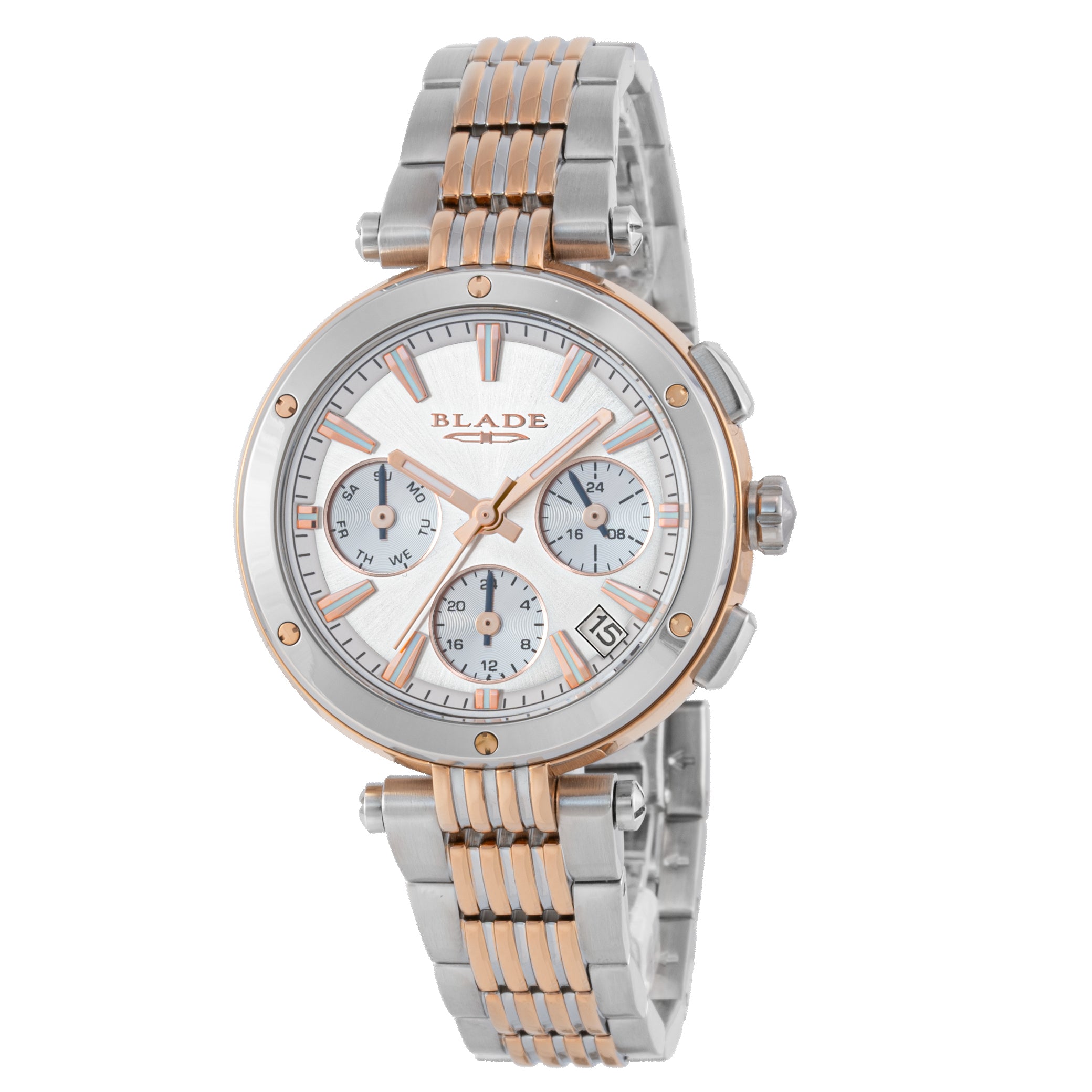 BLADE Allure SS Shell 3739L2USU SS Case & Band Multifunction Women's Watch