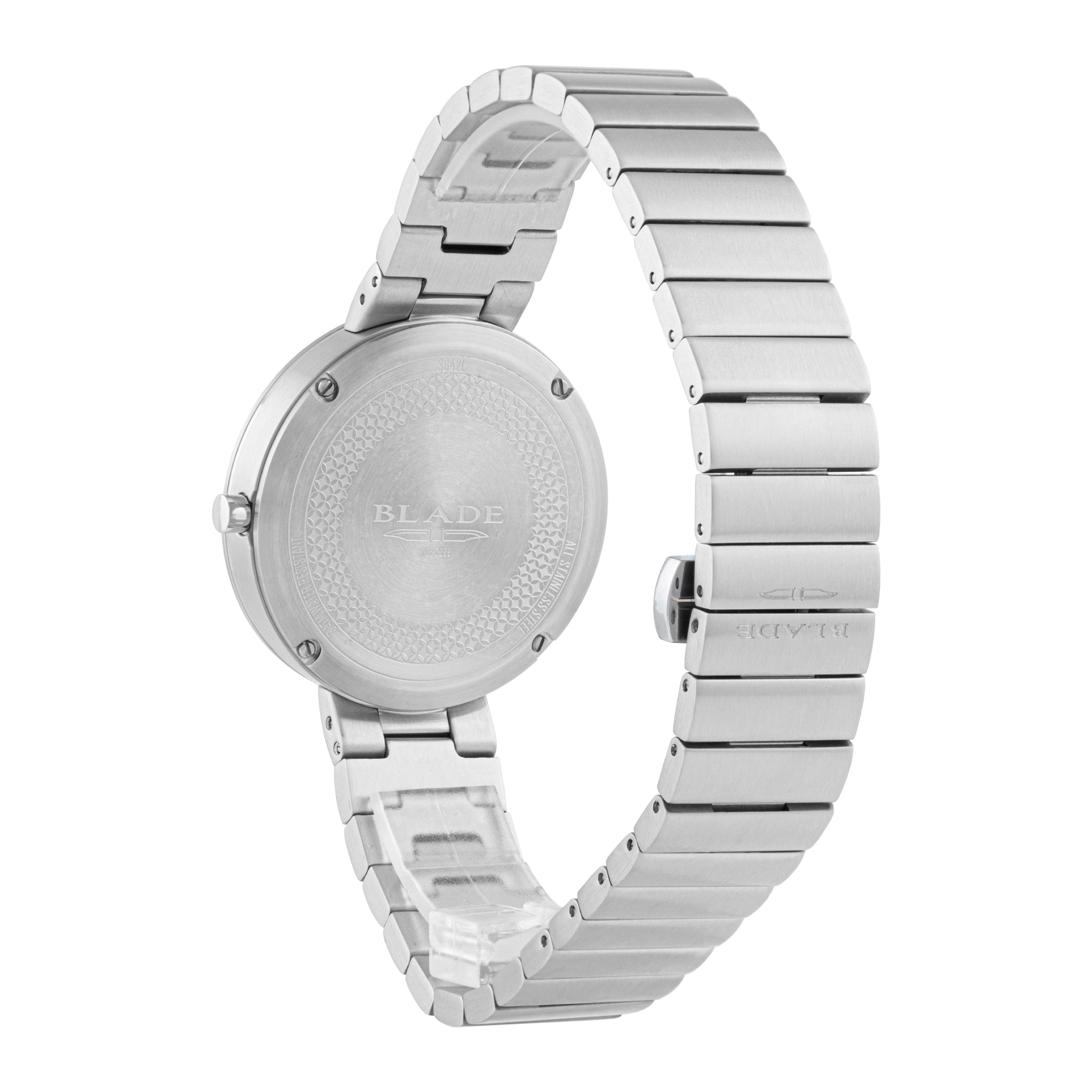 BLADE Eternal Blue 3642L2SBS SS Case & Band 3-Hands Women's Watch