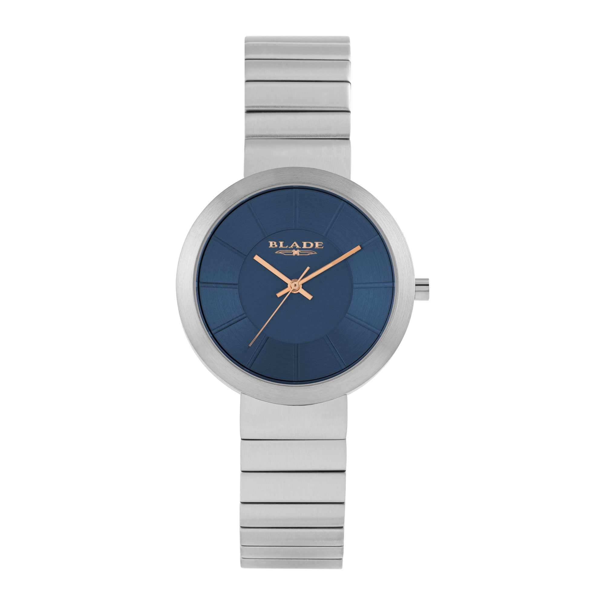 BLADE Eternal Blue 3642L2SBS SS Case & Band 3-Hands Women's Watch