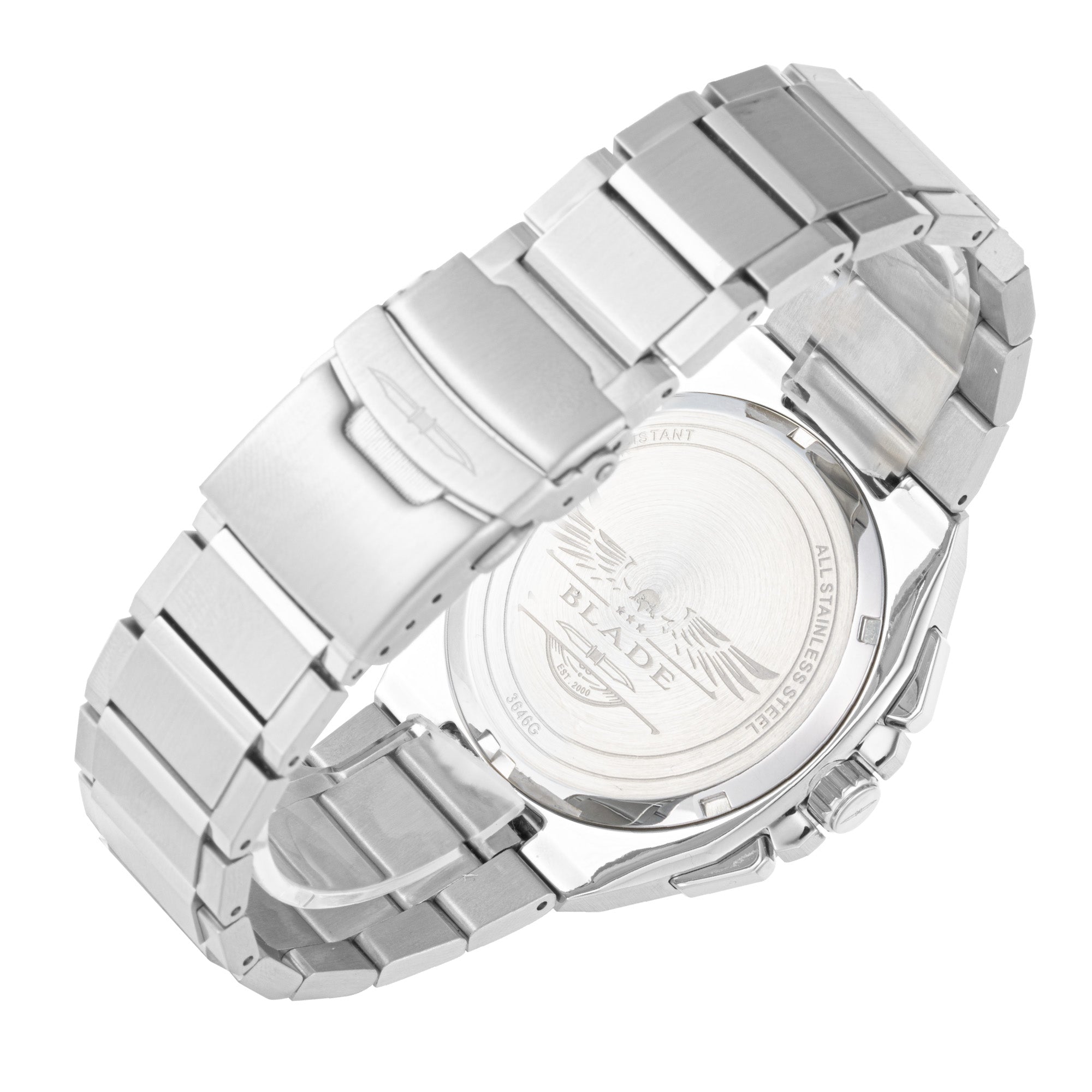 BLADE Forte Aqua 3646G2SIS SS Case & Band Multifunction Men's Watch