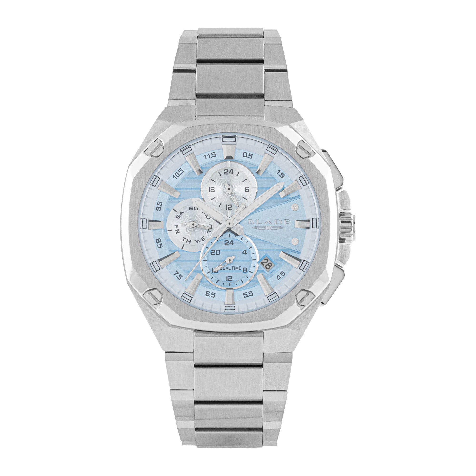 BLADE Forte Aqua 3646G2SIS SS Case & Band Multifunction Men's Watch