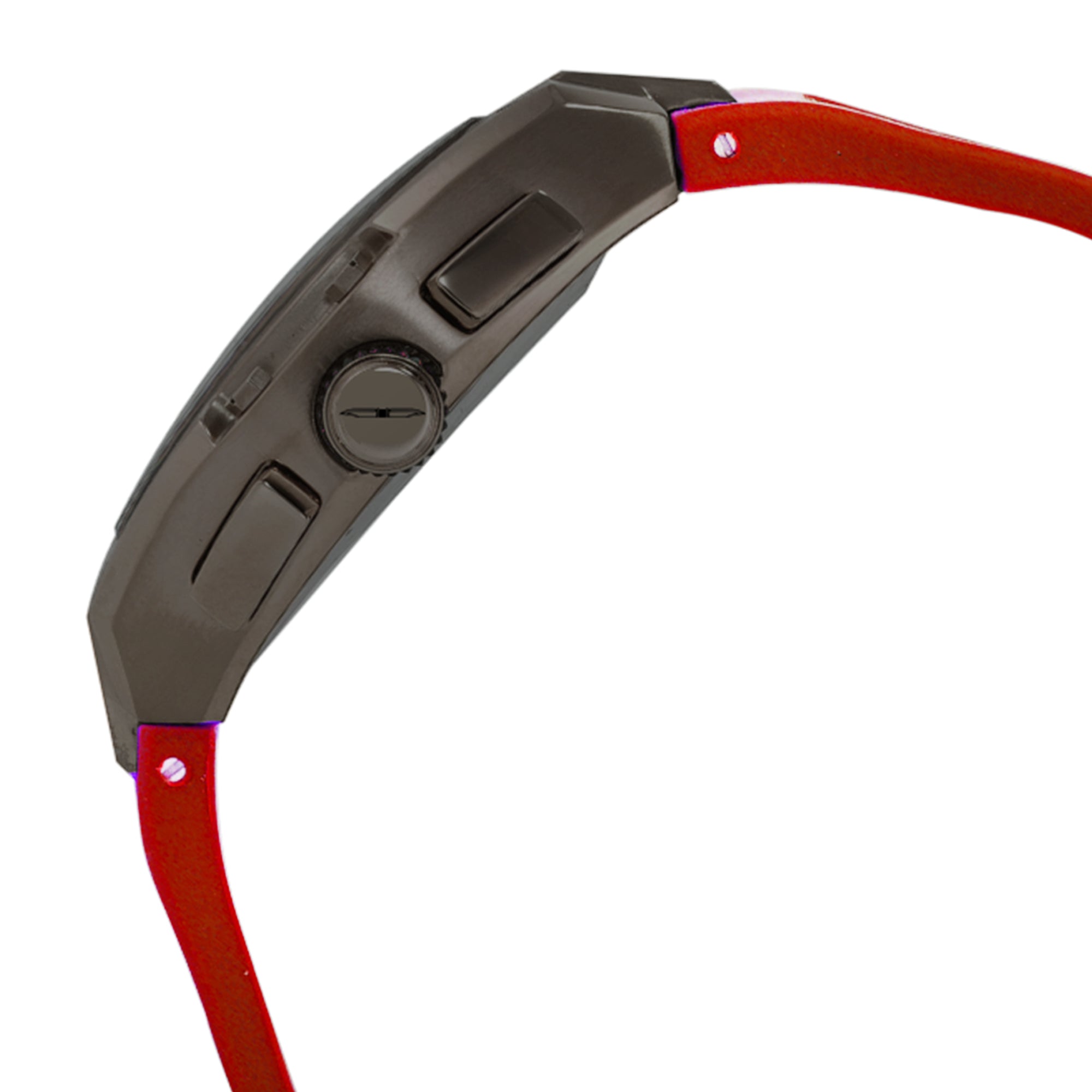 BLADE Magnifique Red 3652G5ARR SS Case & Silicone Strap Multifunction Men's Watch