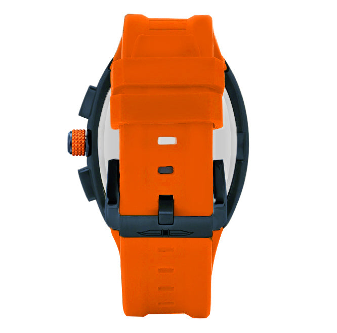 BLADE Magnifique Atom 3652G5BUA SS Case & Silicone Strap Multifunction Men's Watch