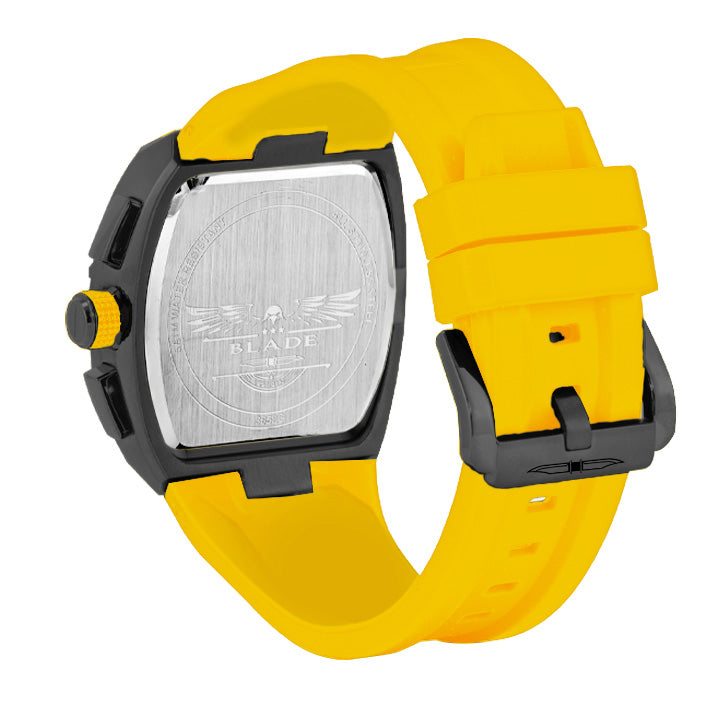 BLADE Magnifique Speed 3652G5NYY SS & Silicone Strap Multifunction Men's Watch