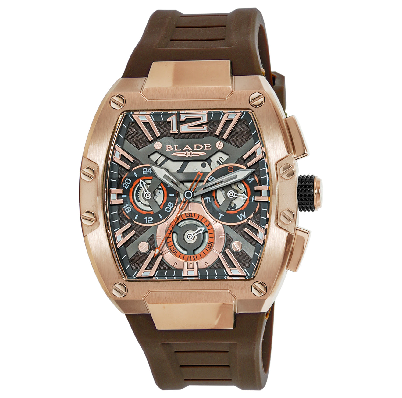 BLADE Magnifique Bronze 3652G5ROO Multifunction Men's Watch - Front