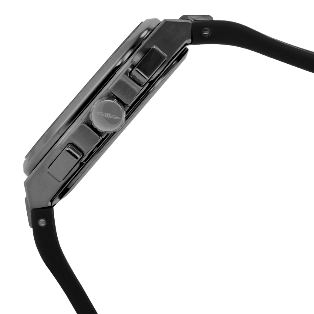 BLADE Glide Imprint 3653G5NNN SS & Silicone Strap Multifunction Men's Watch