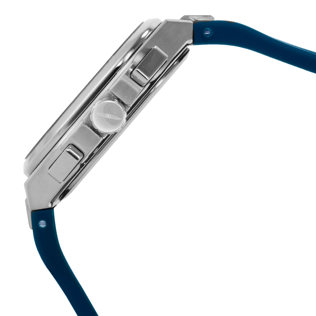 BLADE Glide Navy 3653G5SUB SS & Silicone Strap Multifunction Men's Watch