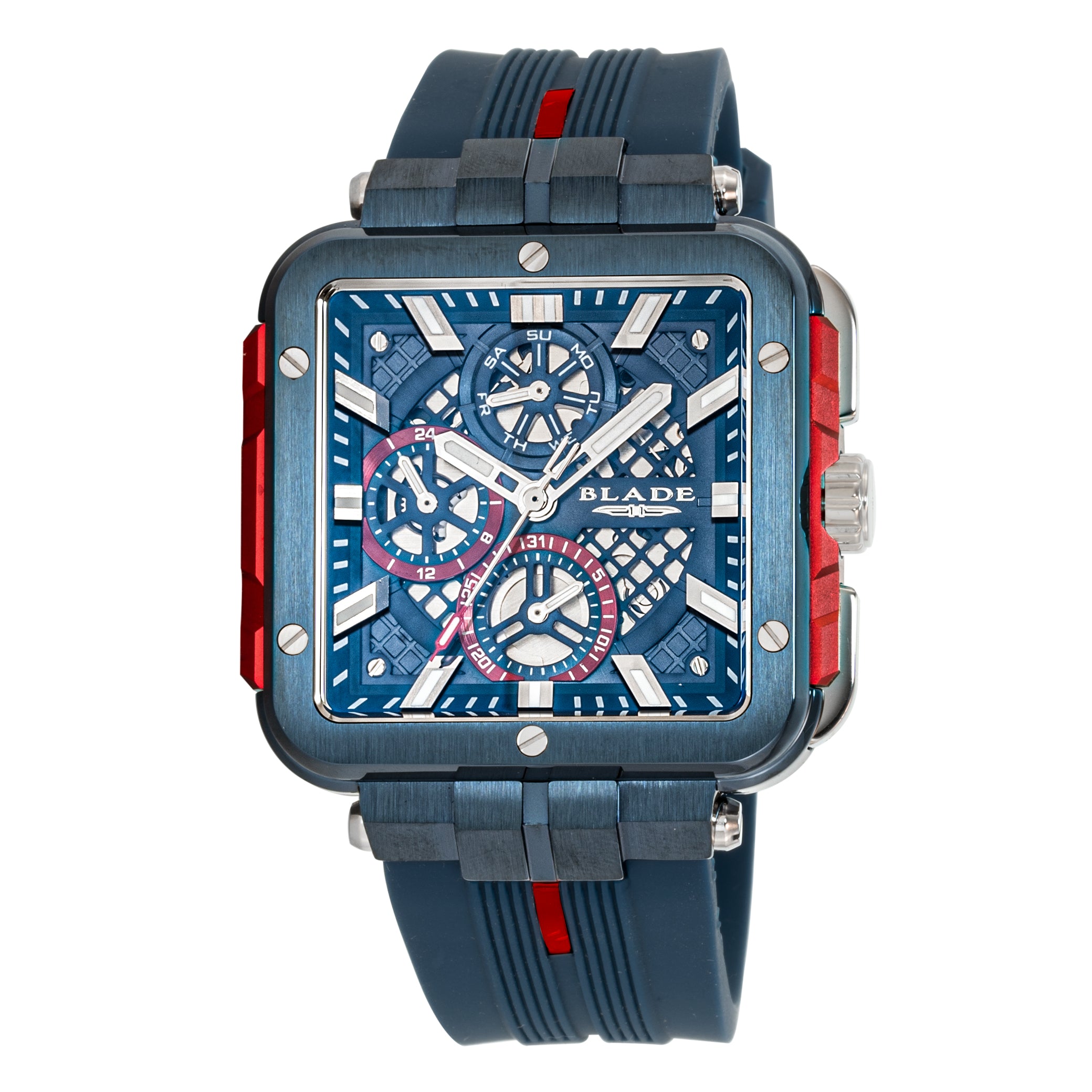 BLADE Fierce Atom 3654G5BBB Multifunction Men's Watch - Front