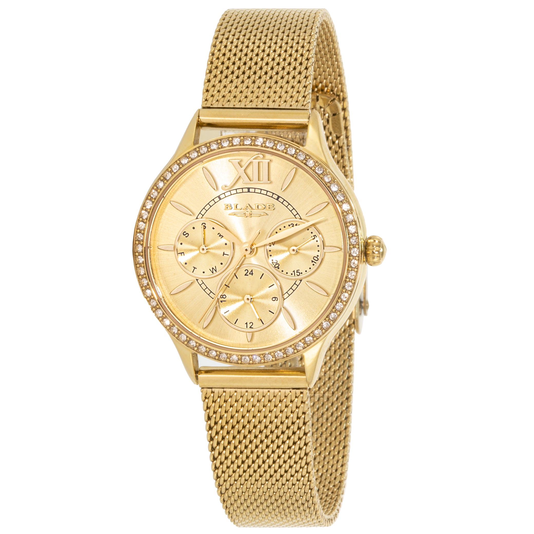 BLADE Glam Blonde 3657L2GCG Multifunction Women's Watch - Front