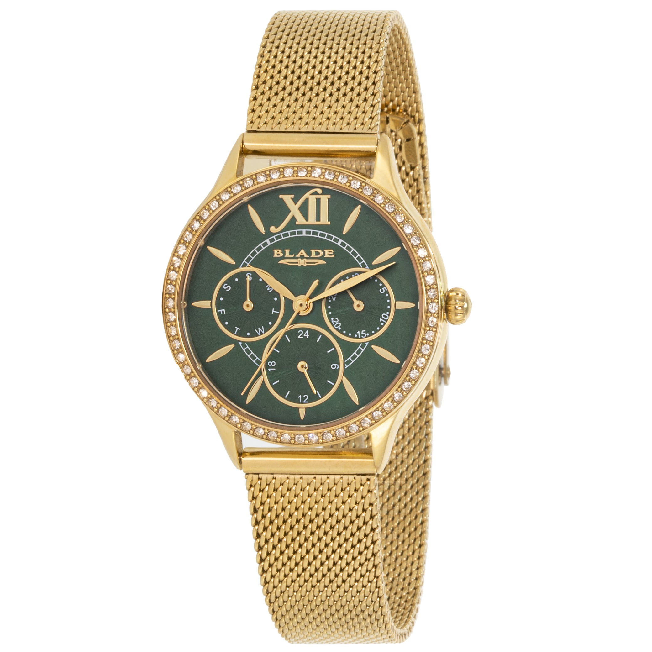 BLADE Glam Power 3657L2GEG Multifunction Women's Watch - Front