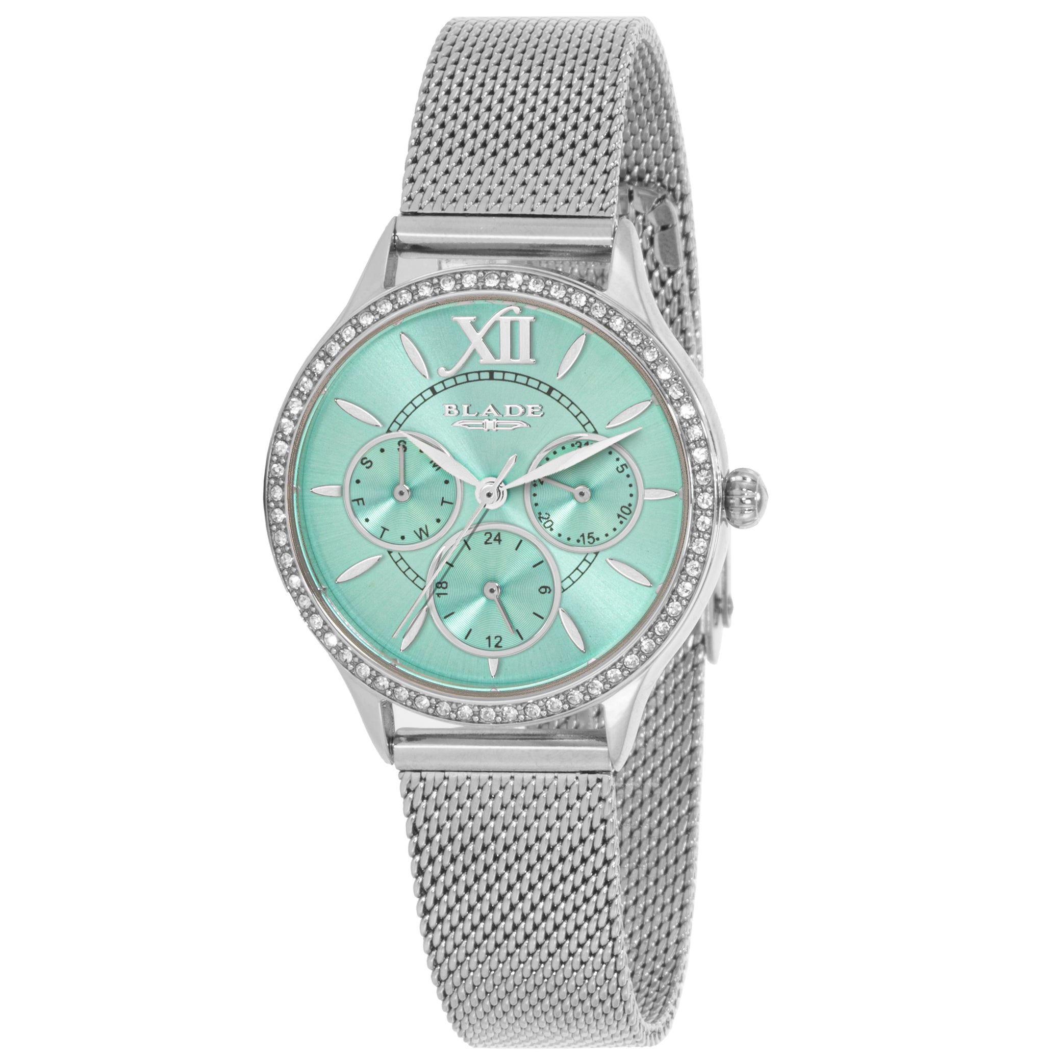 BLADE Glam Aqua 3657L2SIS Multifunction Women's Watch - Front