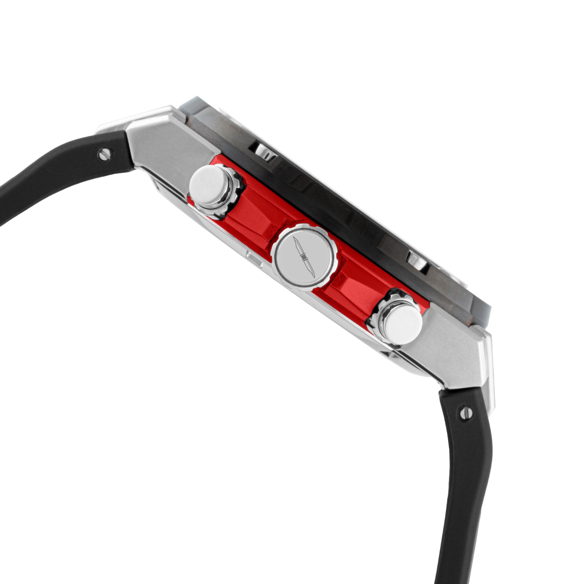 BLADE Swift Mono 3667G5MNN SS & Silicone Strap Multifunction Men's Watch