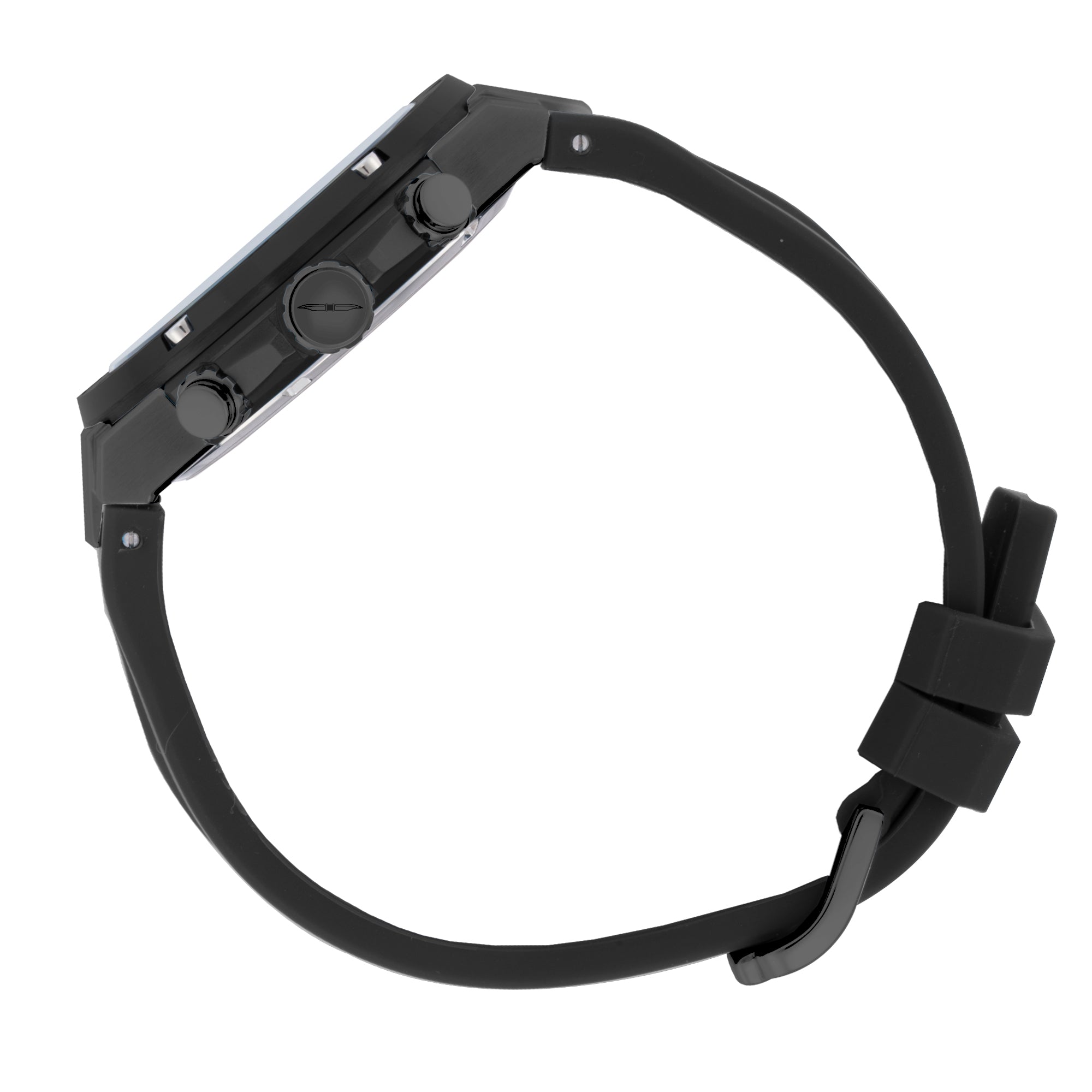 BLADE Swift Noir 3667G5NNN SS & Silicone Strap Multifunction Men's Watch