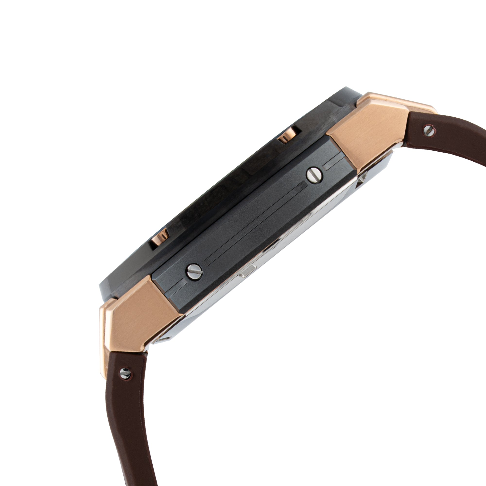 BLADE Swift Sunset 3667G5QGO SS & Silicone Strap Multifunction Men's Watch