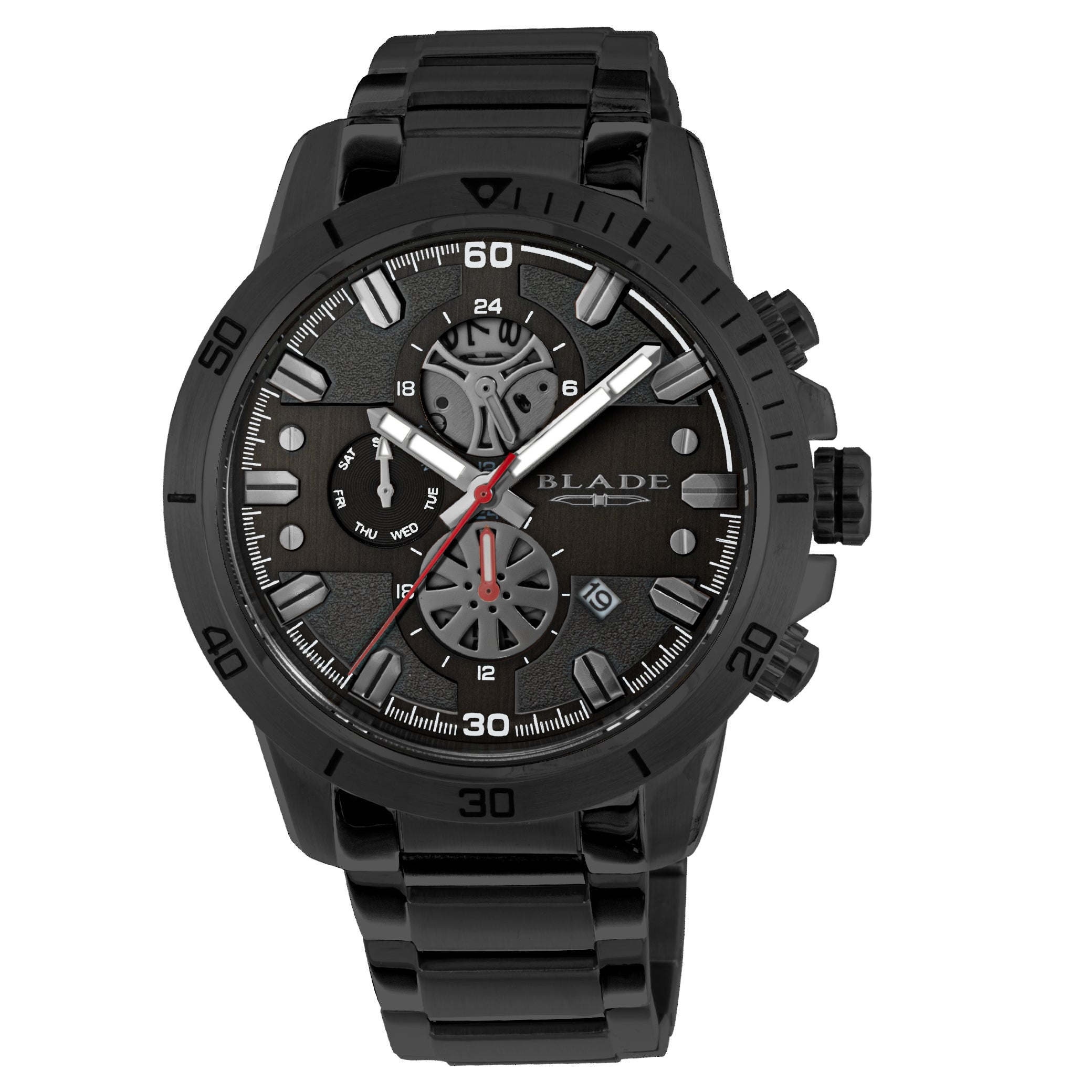 BLADE Virtuoso Imprint 3677G2NNN SS Case & Band Multifunction Men's Watch