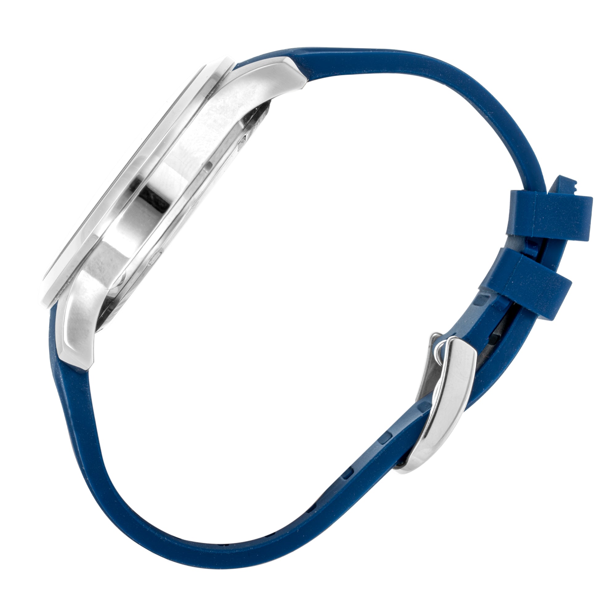 BLADE Gallant Navy 3680G5SBB SS & Silicone Strap Multifunction Men's Watch