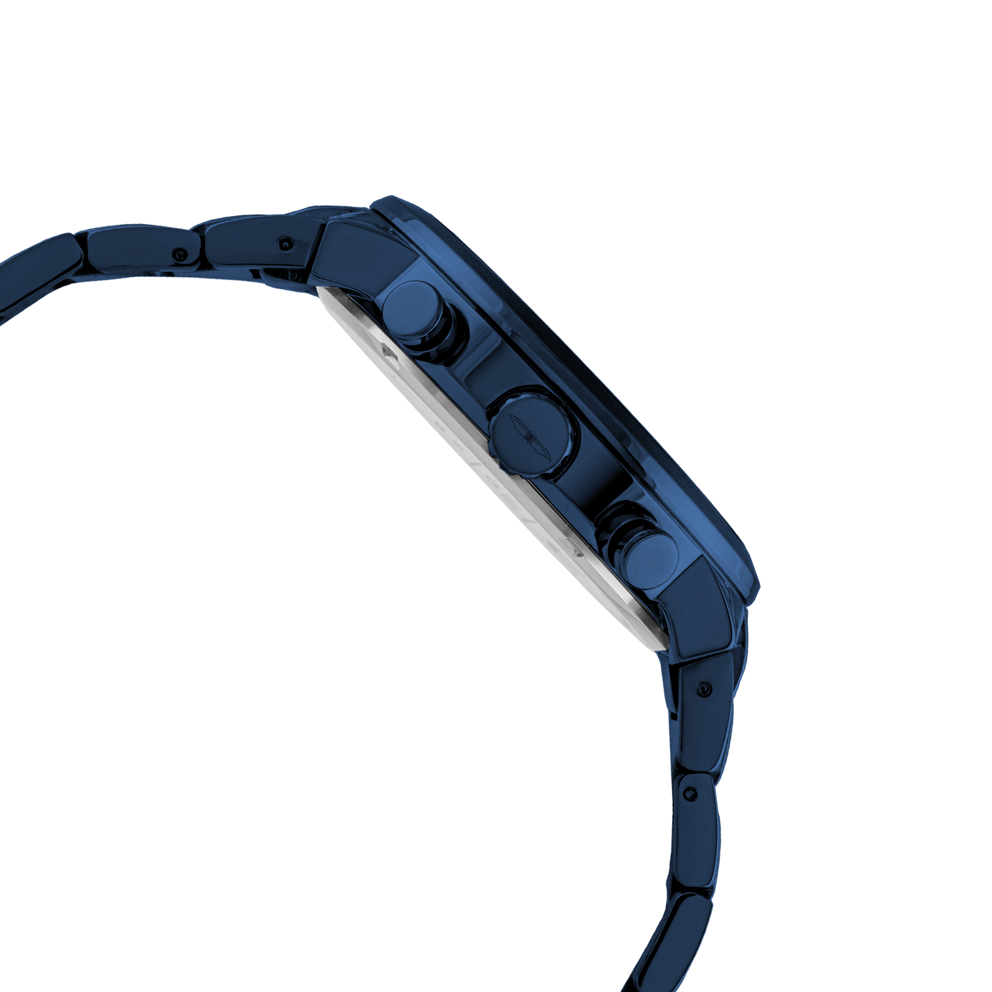 BLADE Aztec Navy 3685G2BBB SS Case & Band Multifunction Men's Watch