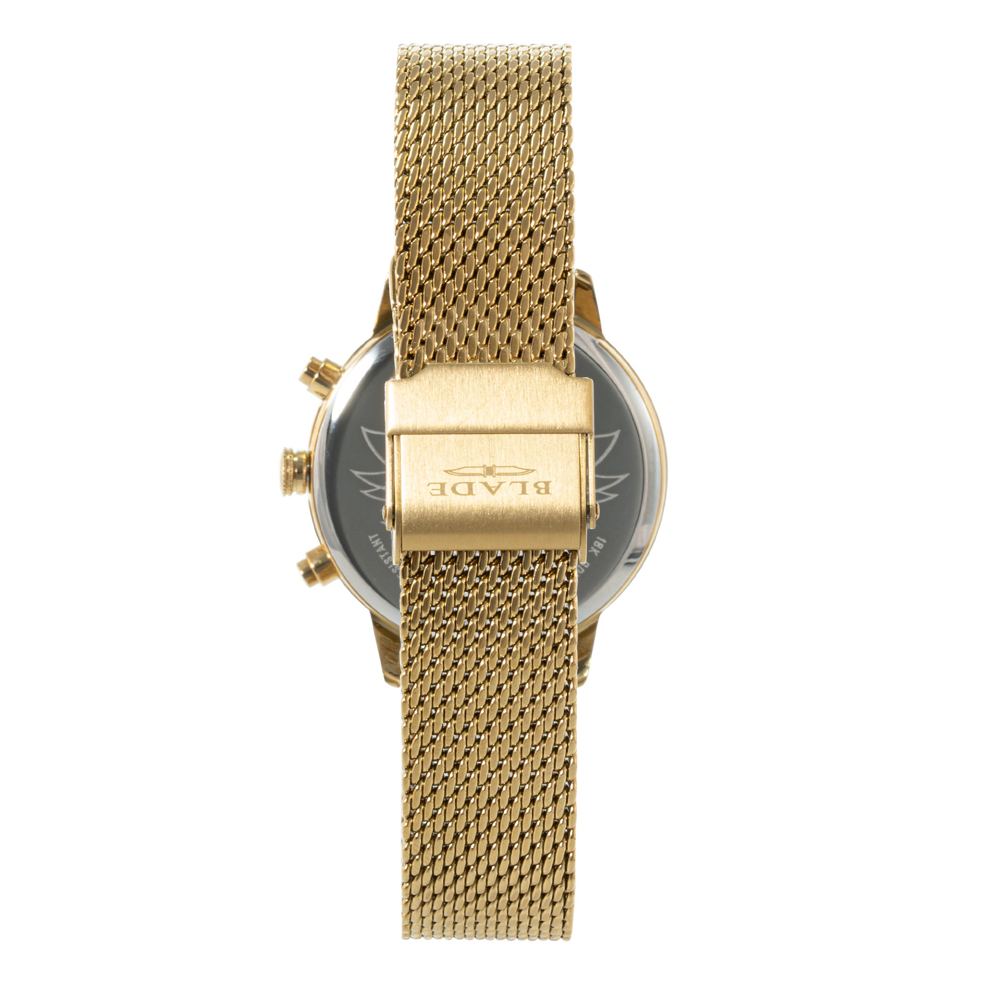 BLADE Venus Power 3688L2GEG SS Case & Mesh Strap Multifunction Women's Watch