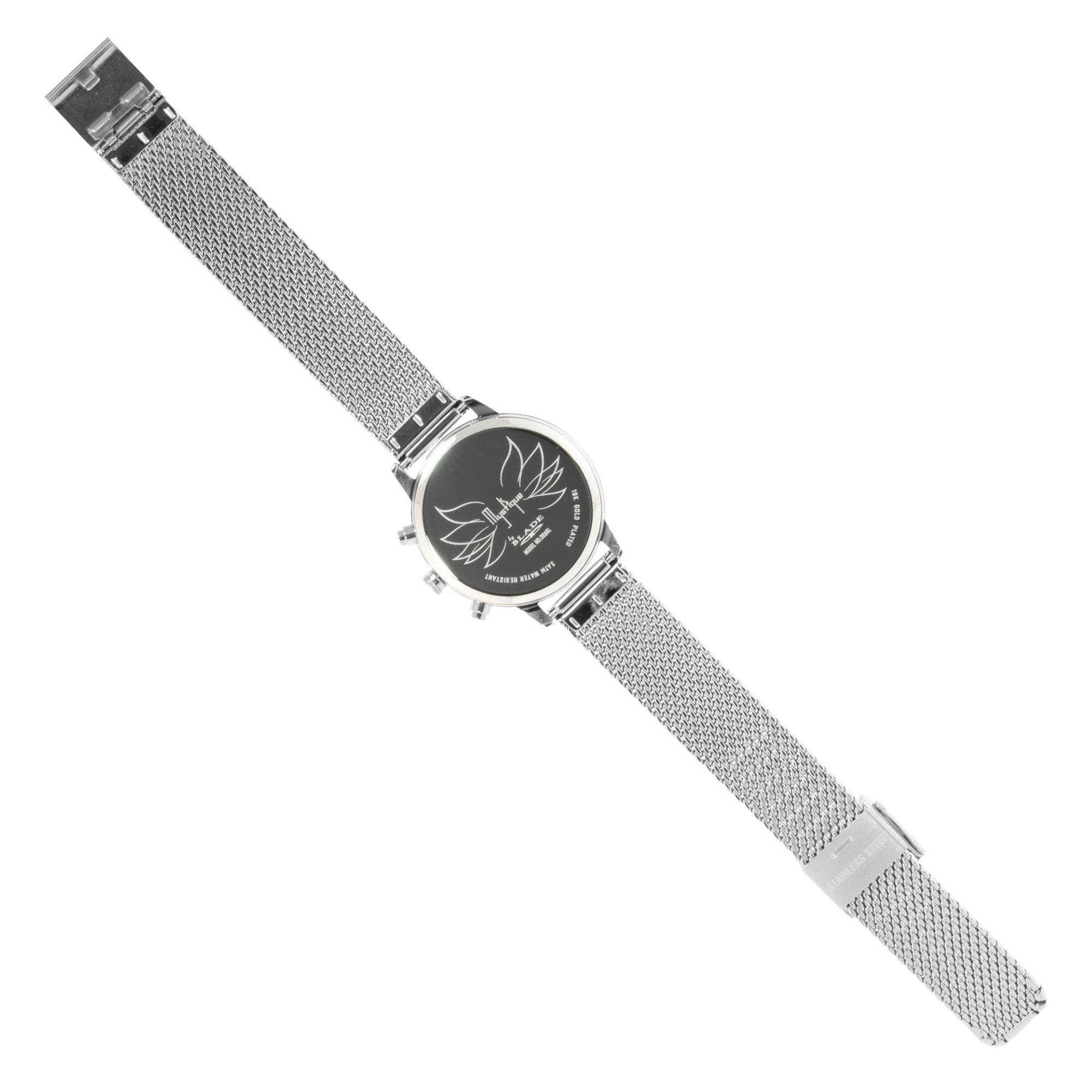 BLADE Venus Aqua 3688L2SIS SS Case & Mesh Strap Multifunction Women's Watch