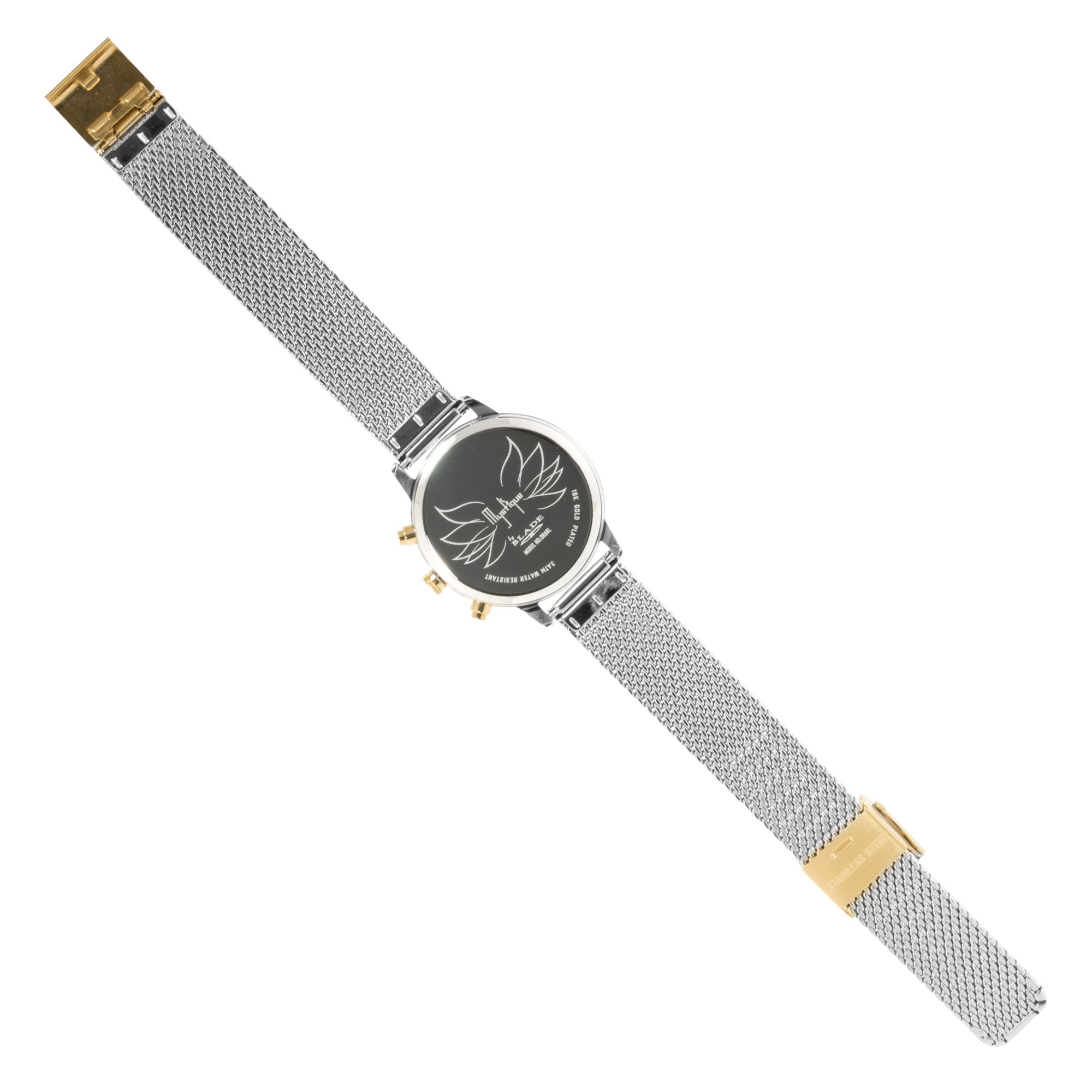 BLADE Venus Ivory 3688L2TST SS Case & Mesh Strap Multifunction Women's Watch