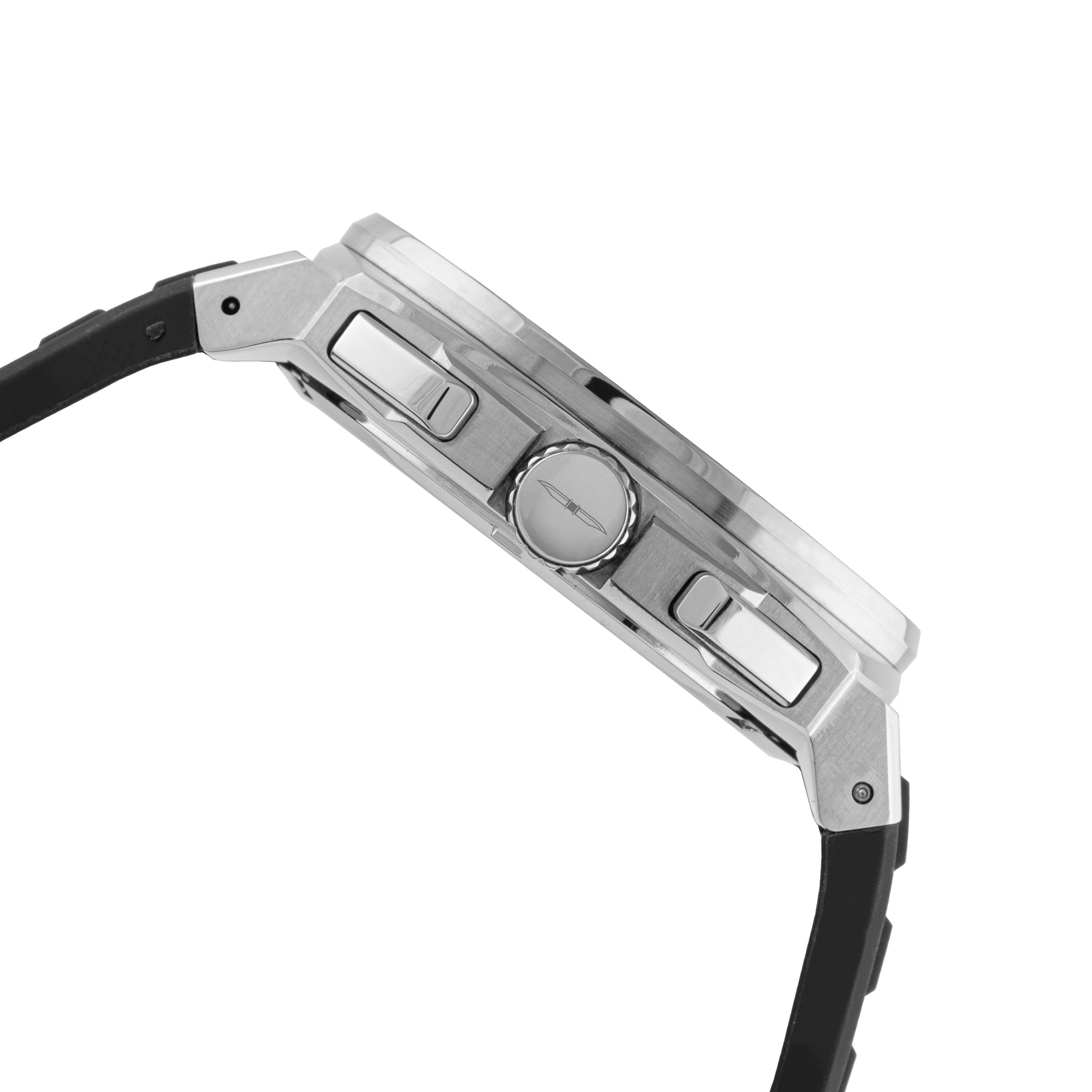 BLADE CRUSADER MONO 3694G5SUN SS Case & Silicone Strap Chronograph Men's Watch