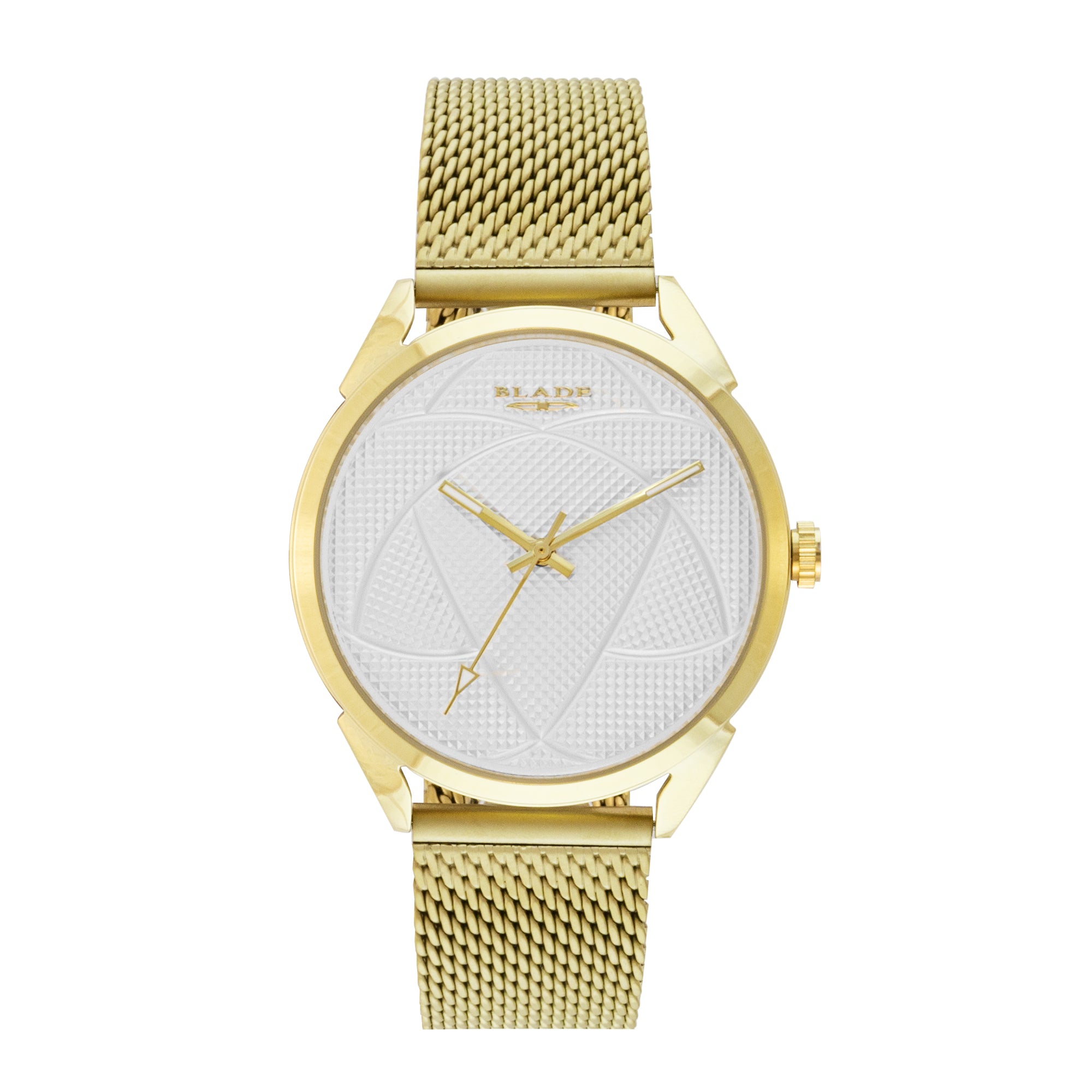 BLADE Retro SS Futbol Gold 3697G2GWG Unisex Watch - Front