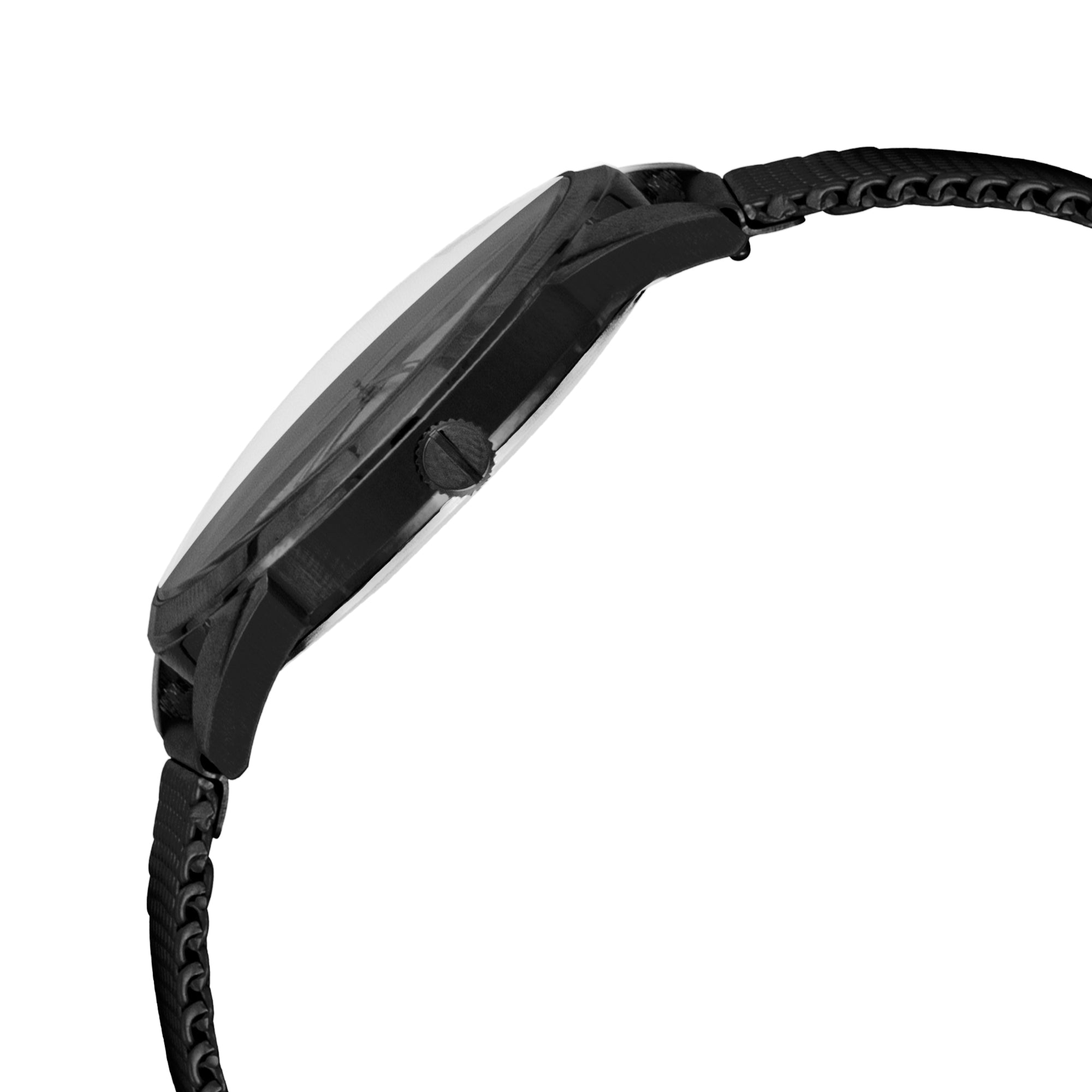 BLADE Retro SS Futbol Noir 3697G2NNN Unisex Watch - Side 01