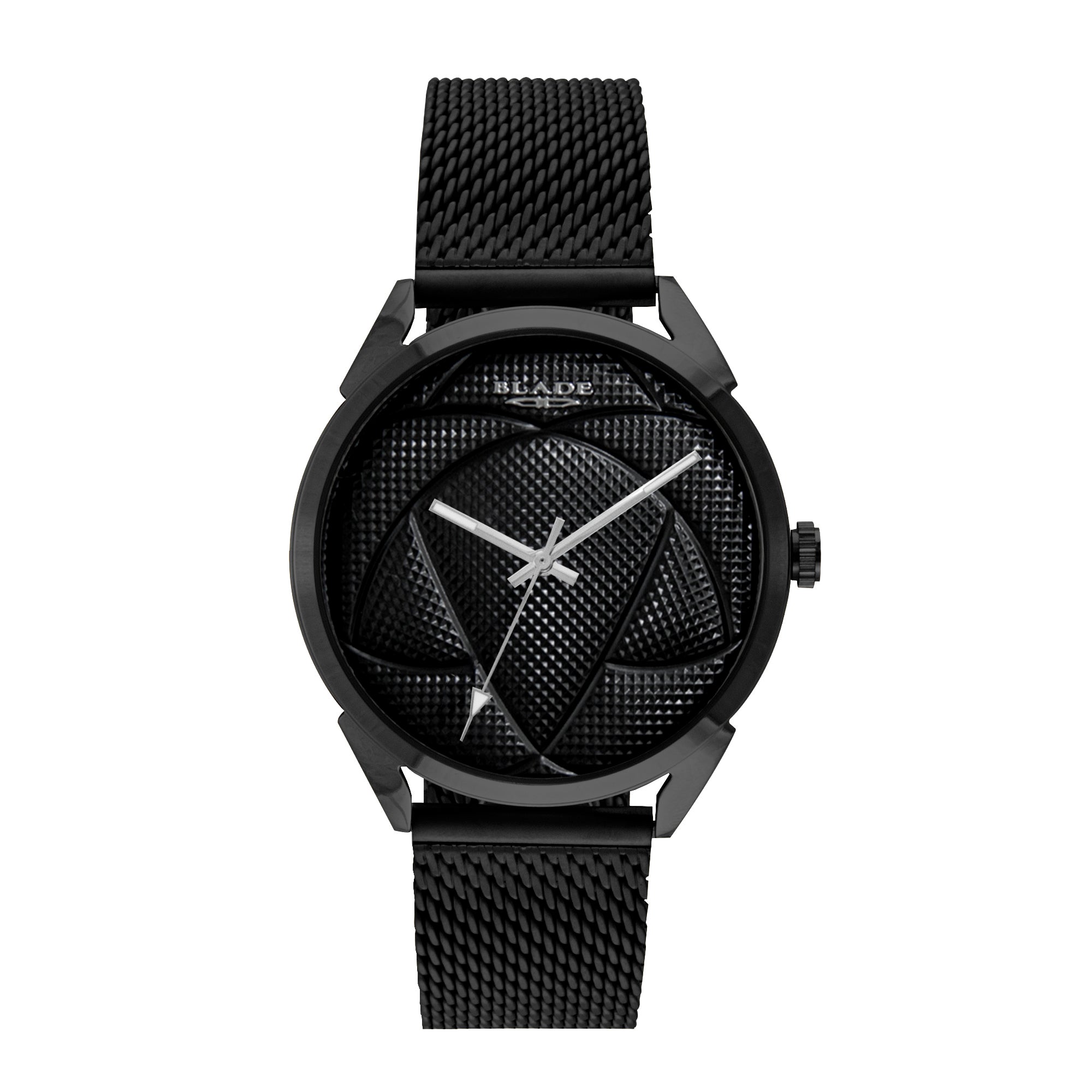 BLADE Retro SS Futbol Noir 3697G2NNN Unisex Watch - Front