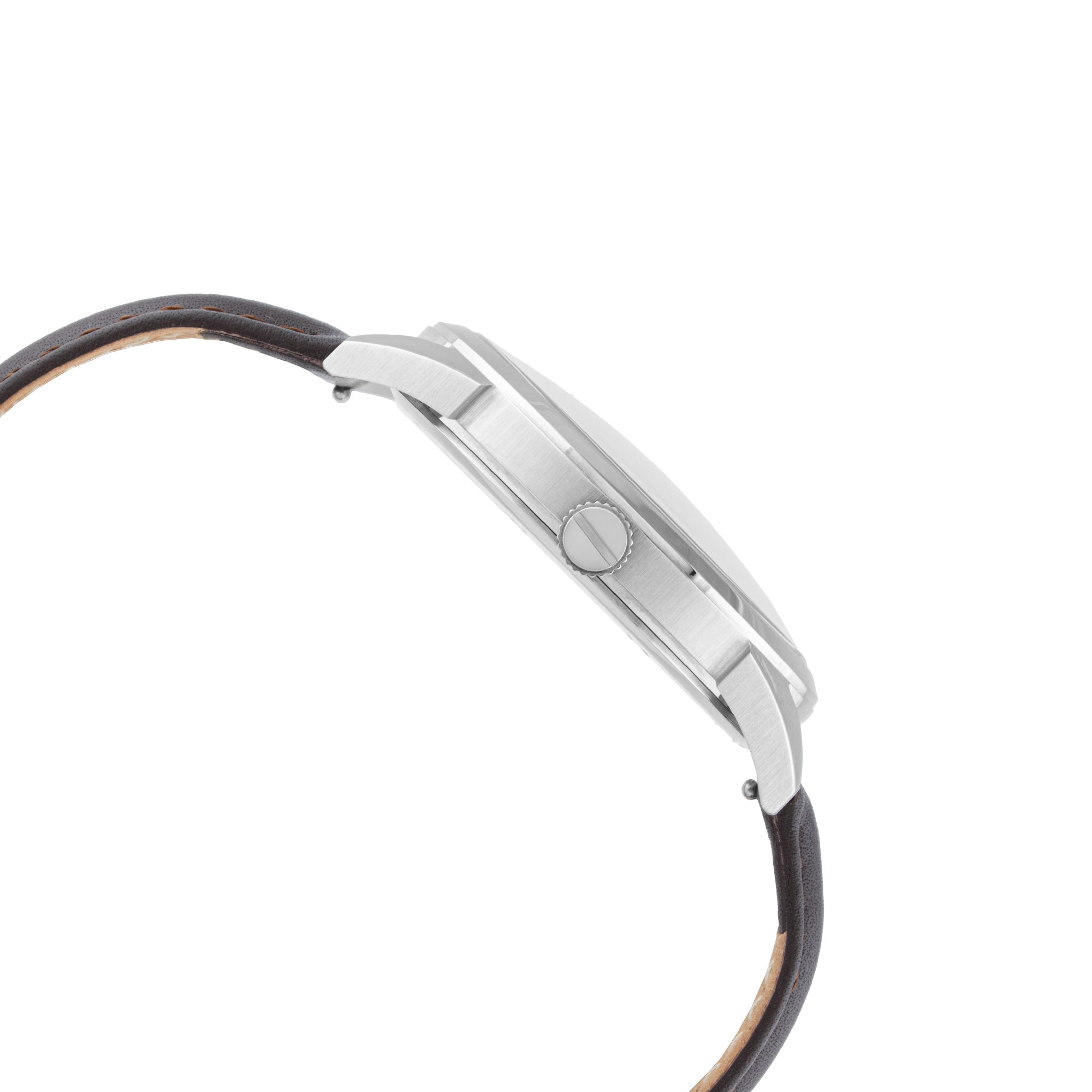 BLADE RETRO-FUTBOL 3697G1SWO SS CASE LEATHER STRAP MEN'S WATCH