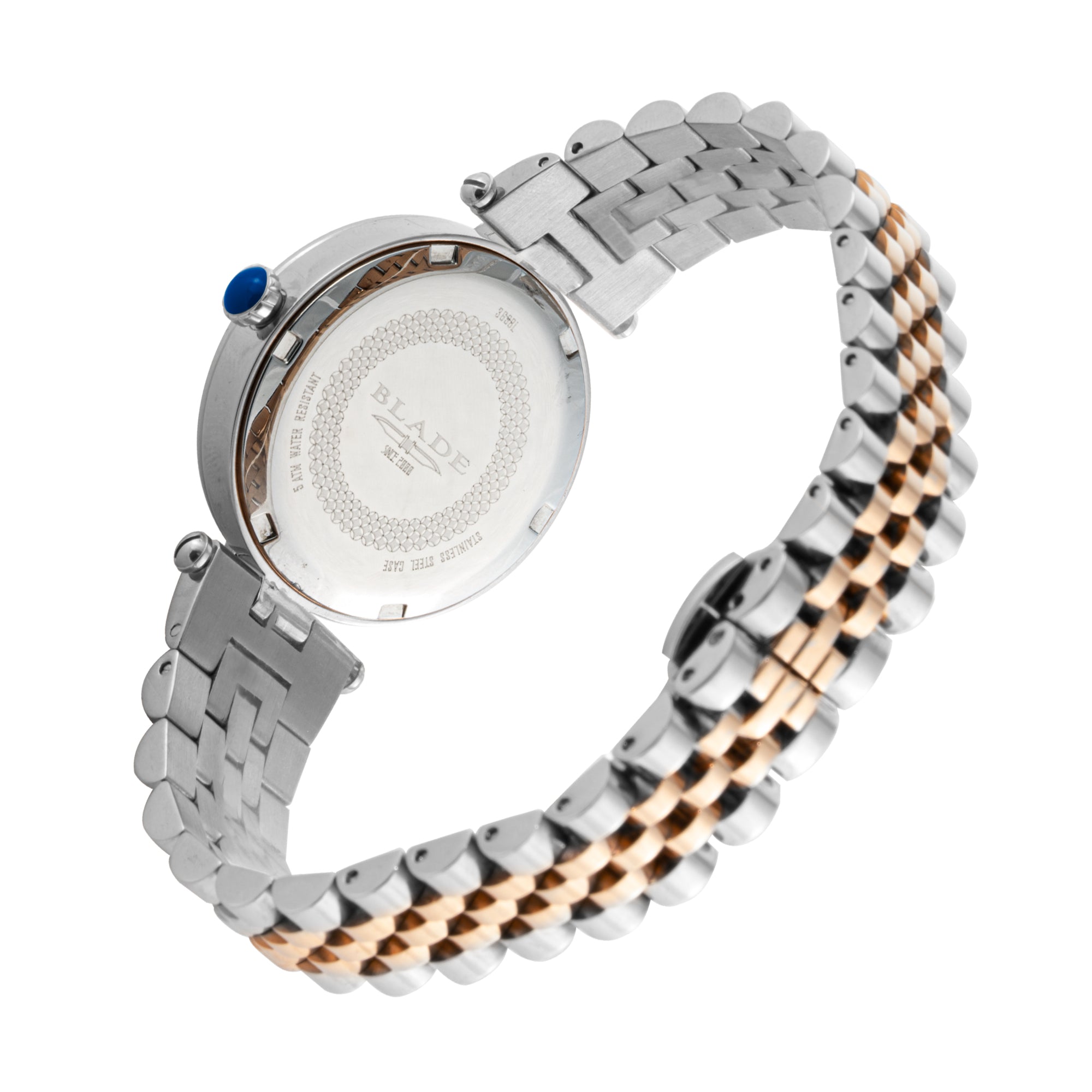 BLADE Paradigm X Shell 3698L2USU SS Case & Band 3-Hands Women's Watch