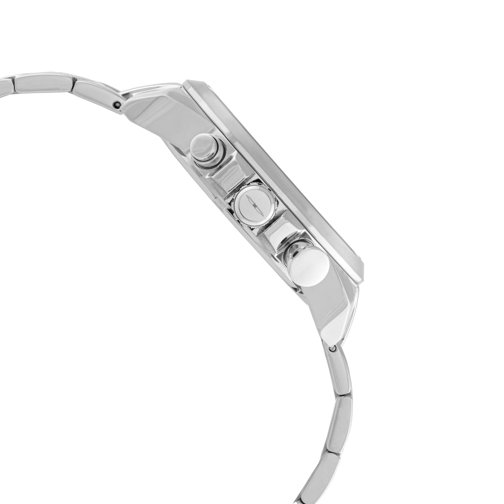 BLADE OUTLIER WHITE 3710G2SSS SS CASE & BAND MULTIFUNCTION MEN'S WATCH