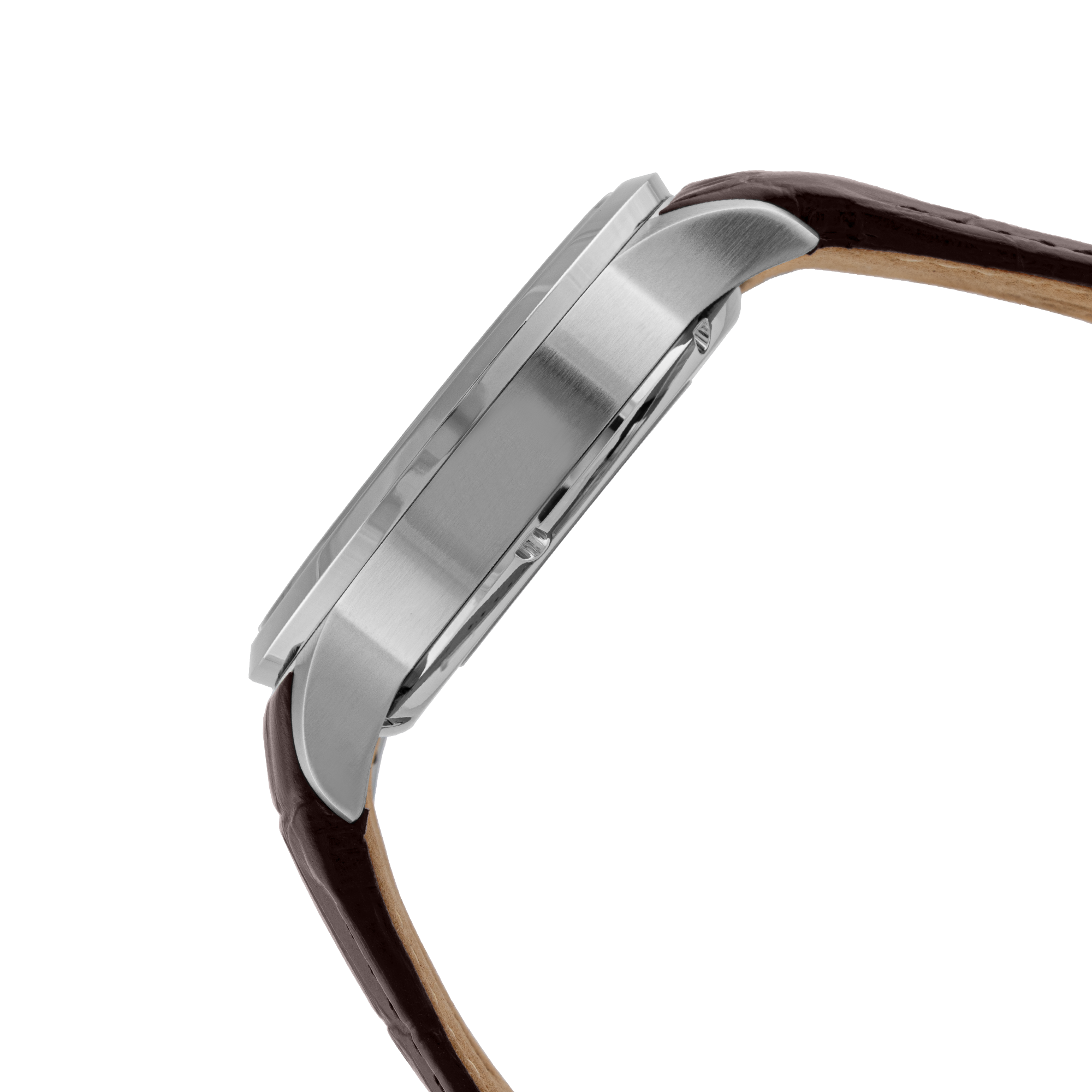 BLADE Sempre Blue 3704G1SBO SS & Leather Strap Automatic Men's Watch