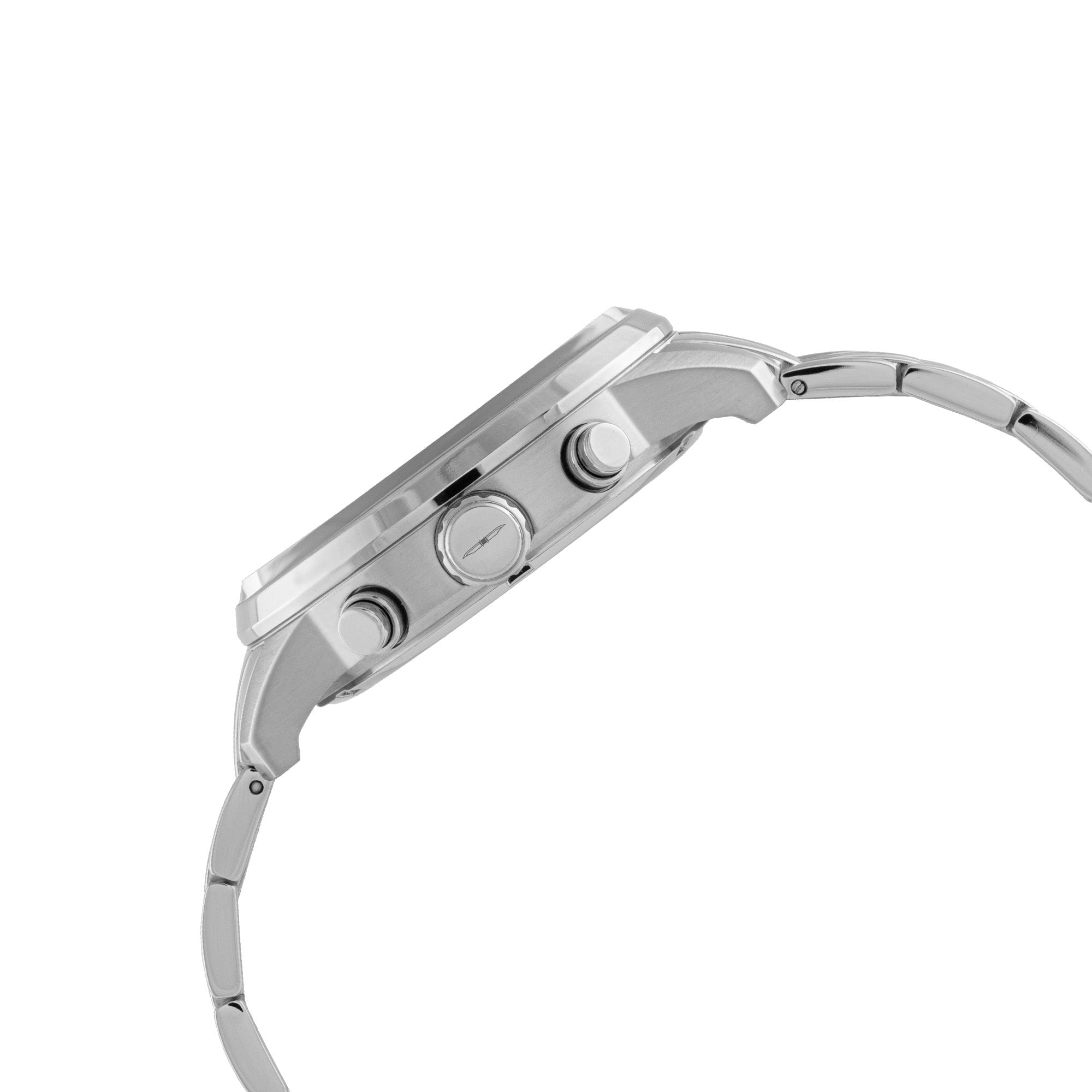 BLADE STREAK AQUA - MULTIFUNCTION SS CASE & BAND MEN'S WATCH