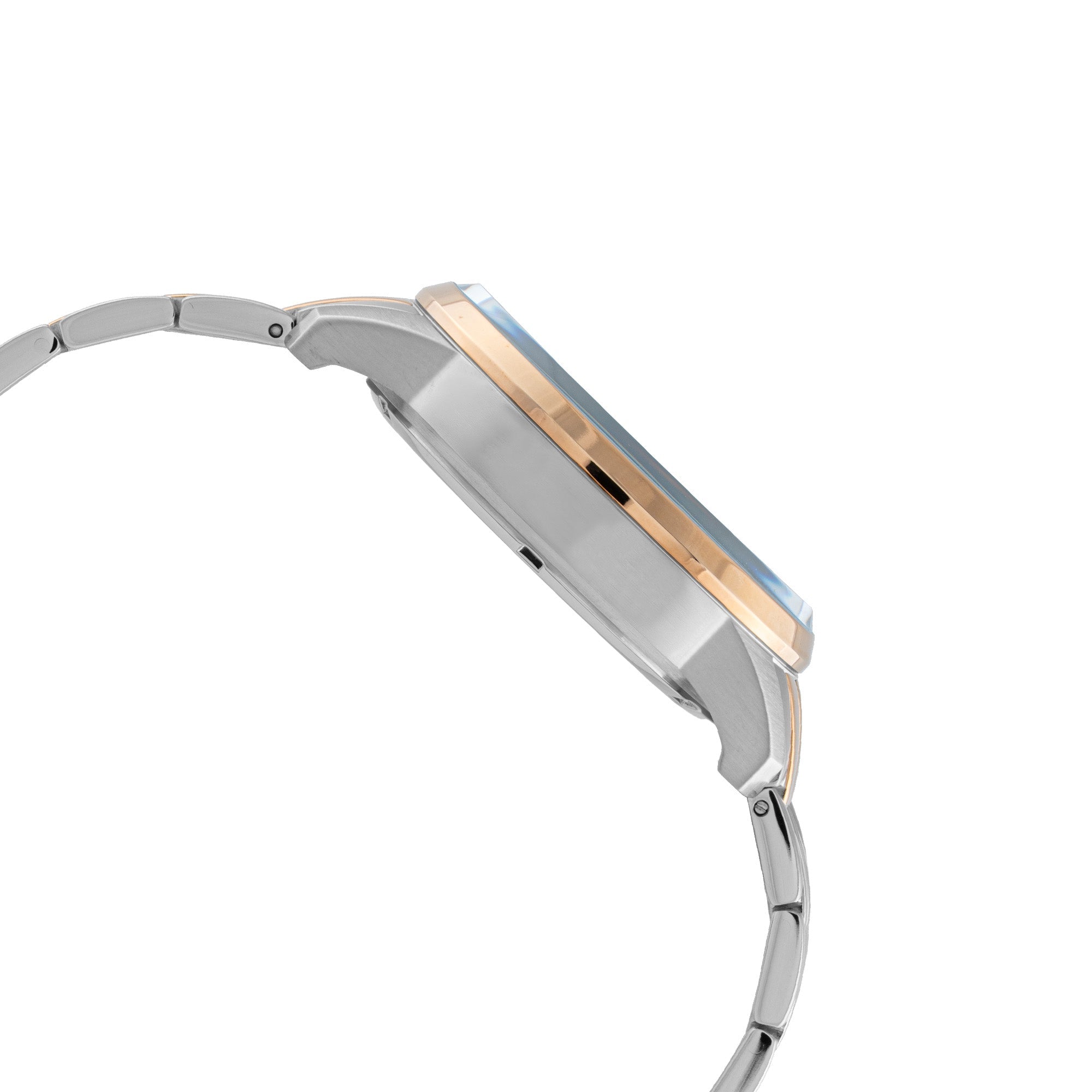 BLADE STREAK SHELL - MULTIFUNCTION SS CASE & BAND MEN'S WATCH