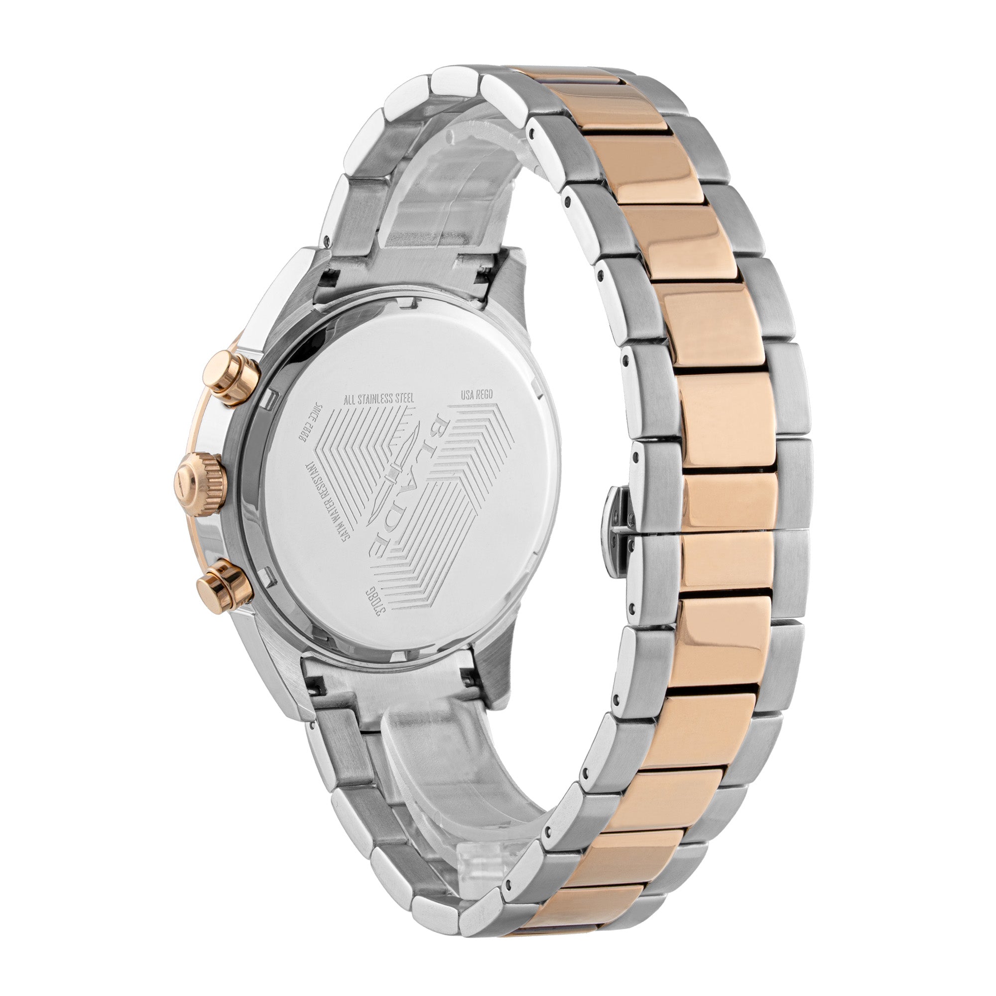 BLADE ECHELON SS OMBRE 3708G2UOU SS CASE & BAND MULTIFUNCTION MEN'S WATCH