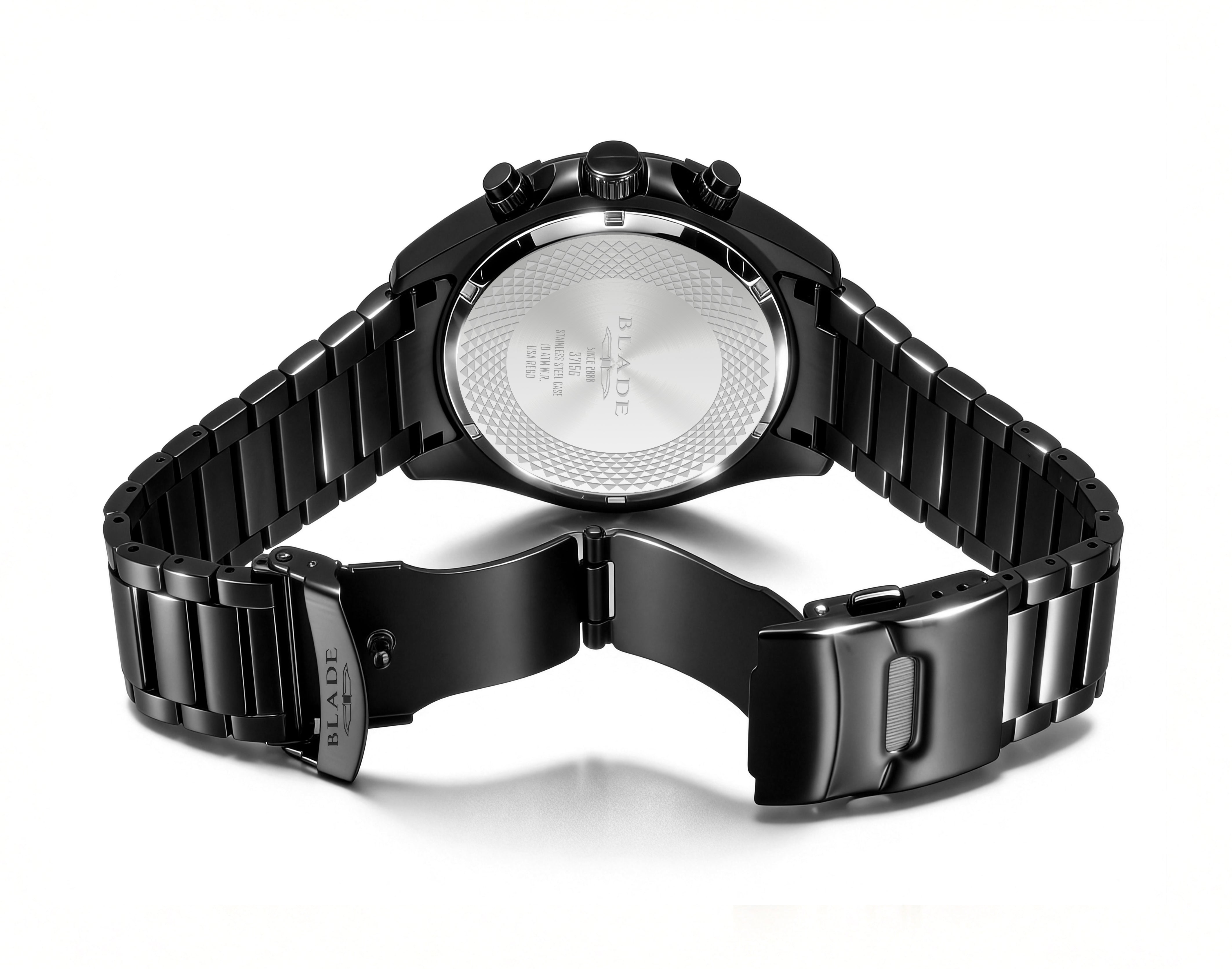 BLADE Airfield Imprint 3715G2NNN SS Case & Band 1/10 Sec. Chrono Men's Watch