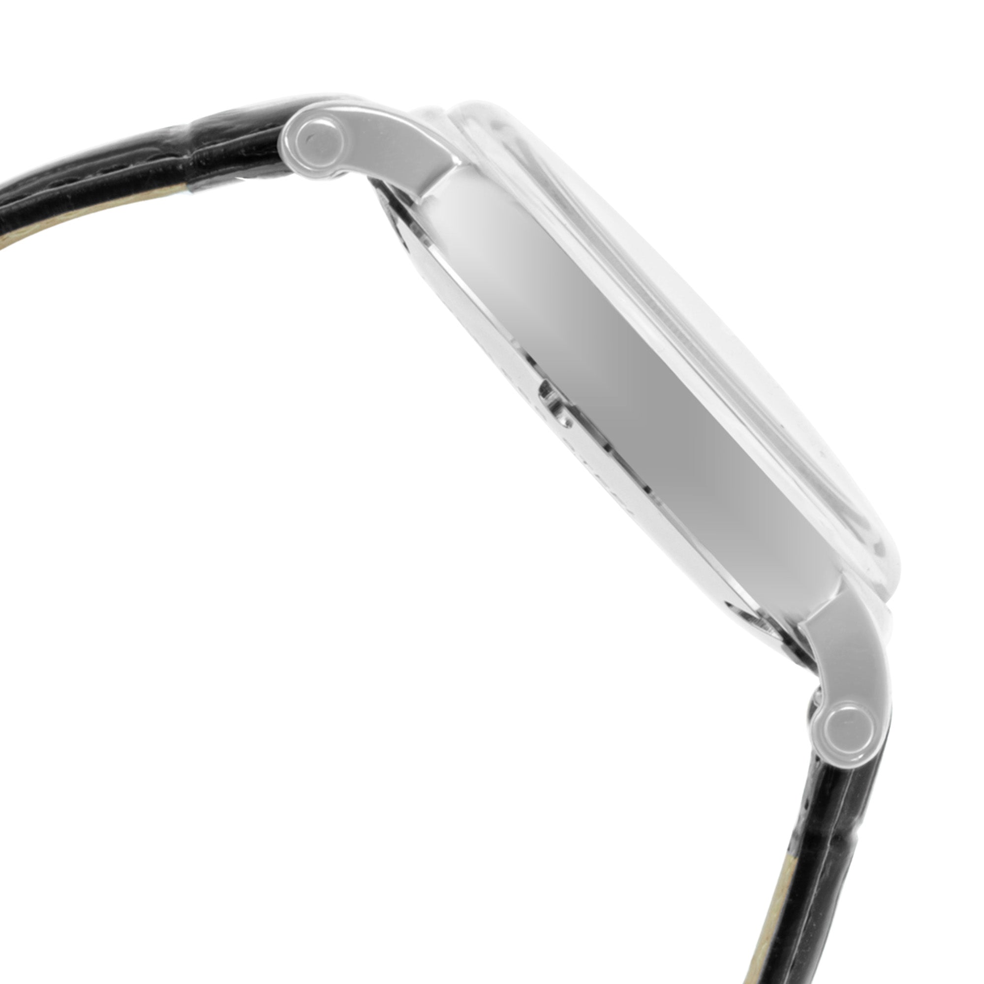 BLADE AURA GREY 3724G1SGN SS CASE & LEATHER STRAP CHRONOGRAPH MEN'S WATCH