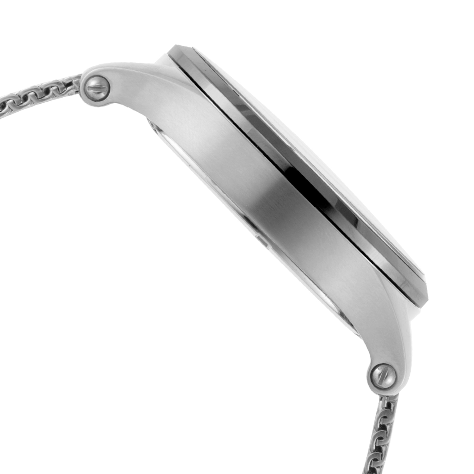 BLADE FUSION SS MONO SS CASE & MESH STRAP MULTIFUNCTION MEN'S WATCH