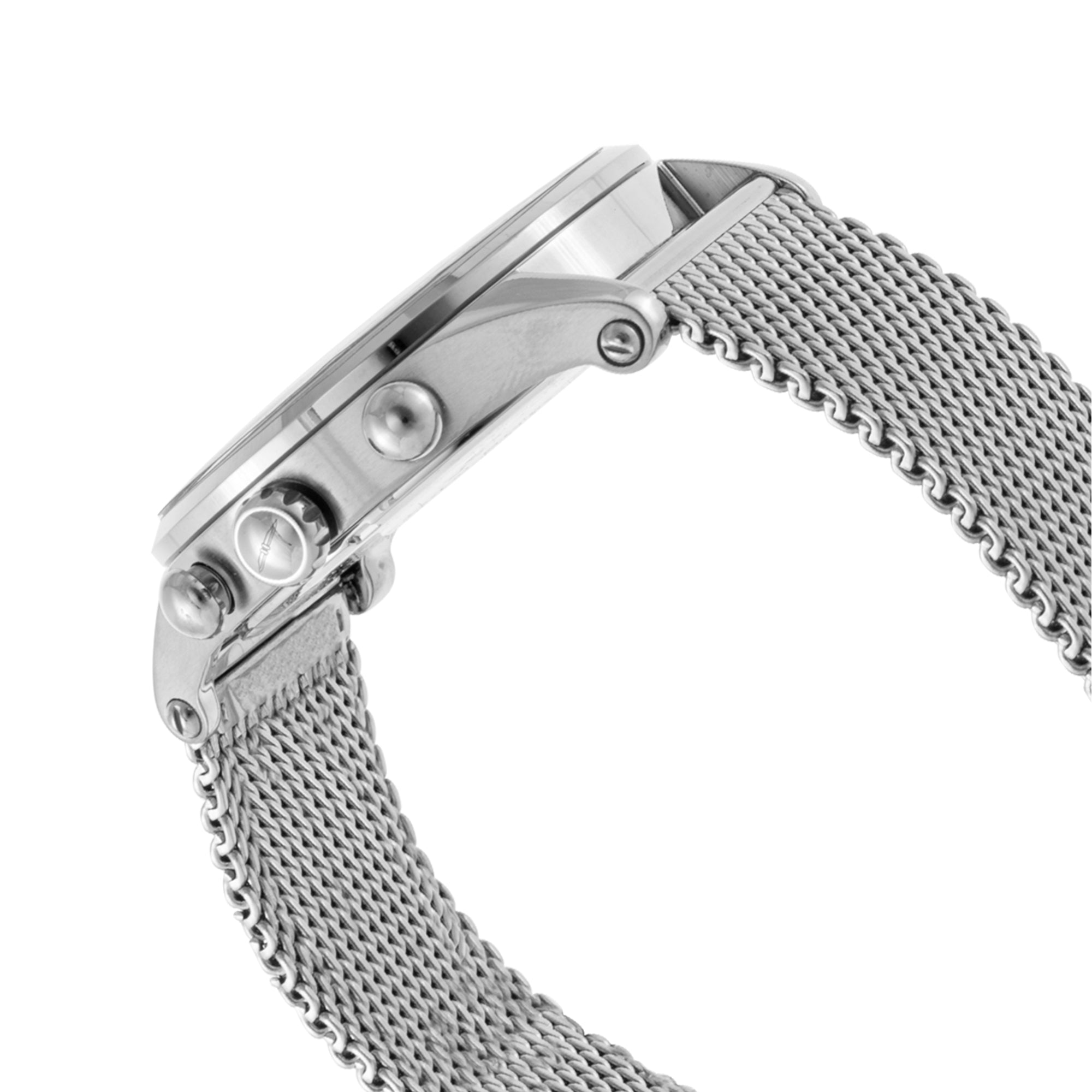 BLADE FUSION GREEN SS CASE & MESH STRAP MULTIFUNCTION WOMEN'S WATCH