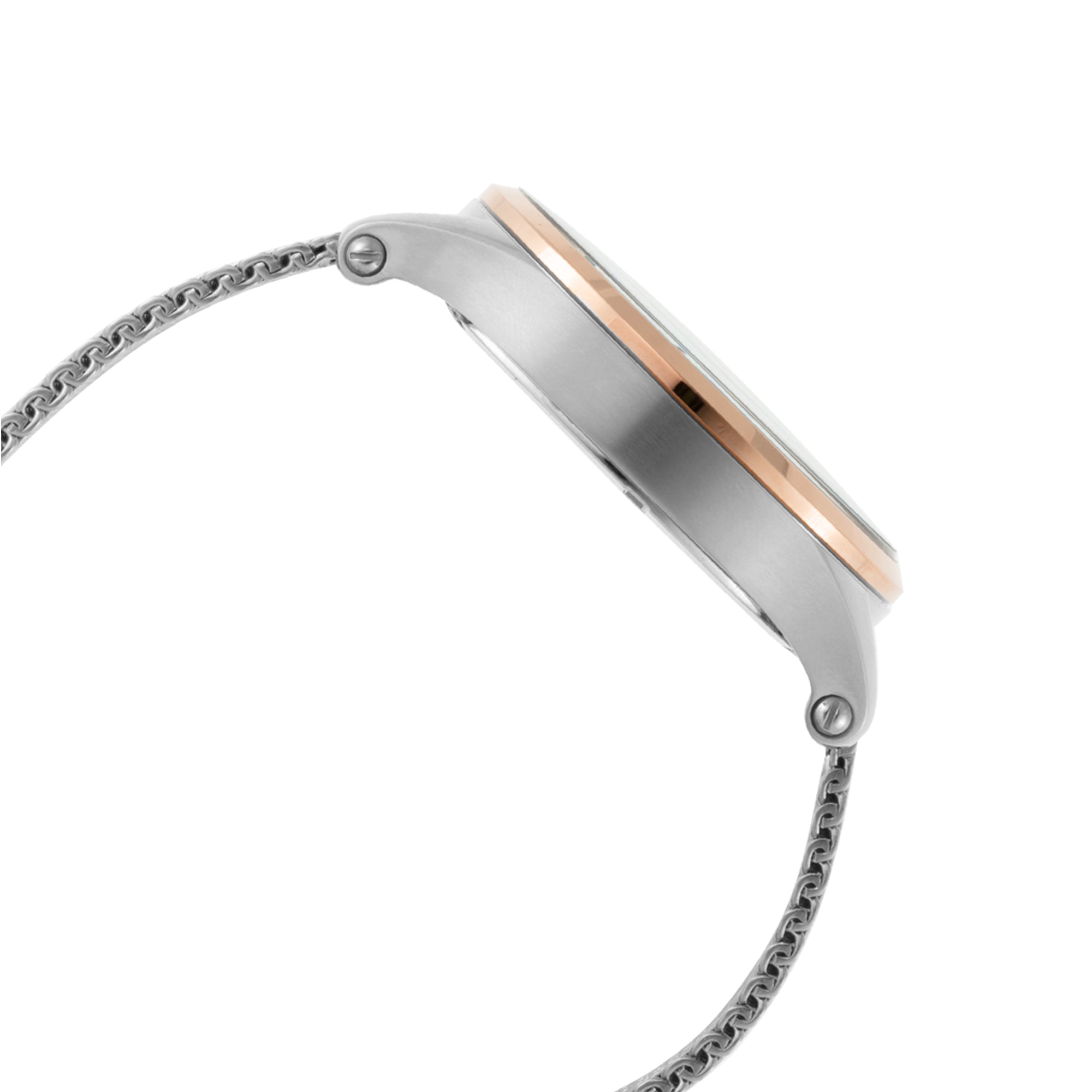 BLADE FUSION SS BLOSSOM 3727L2UPS SS CASE & MESH STRAP MULTIFUNCTION WOMEN'S WATCH